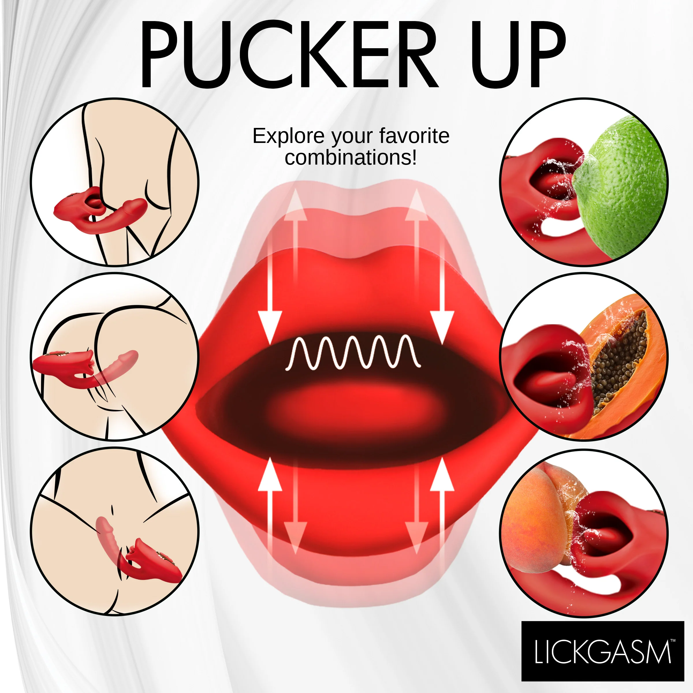Deep Kiss Silicone Licking Rabbit Vibrator - Image 5