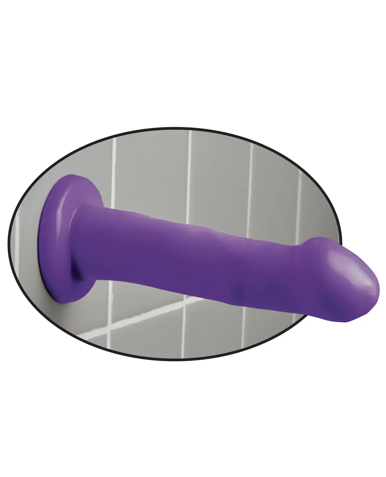 Dillio 6" Please Her - Purple - Image 3