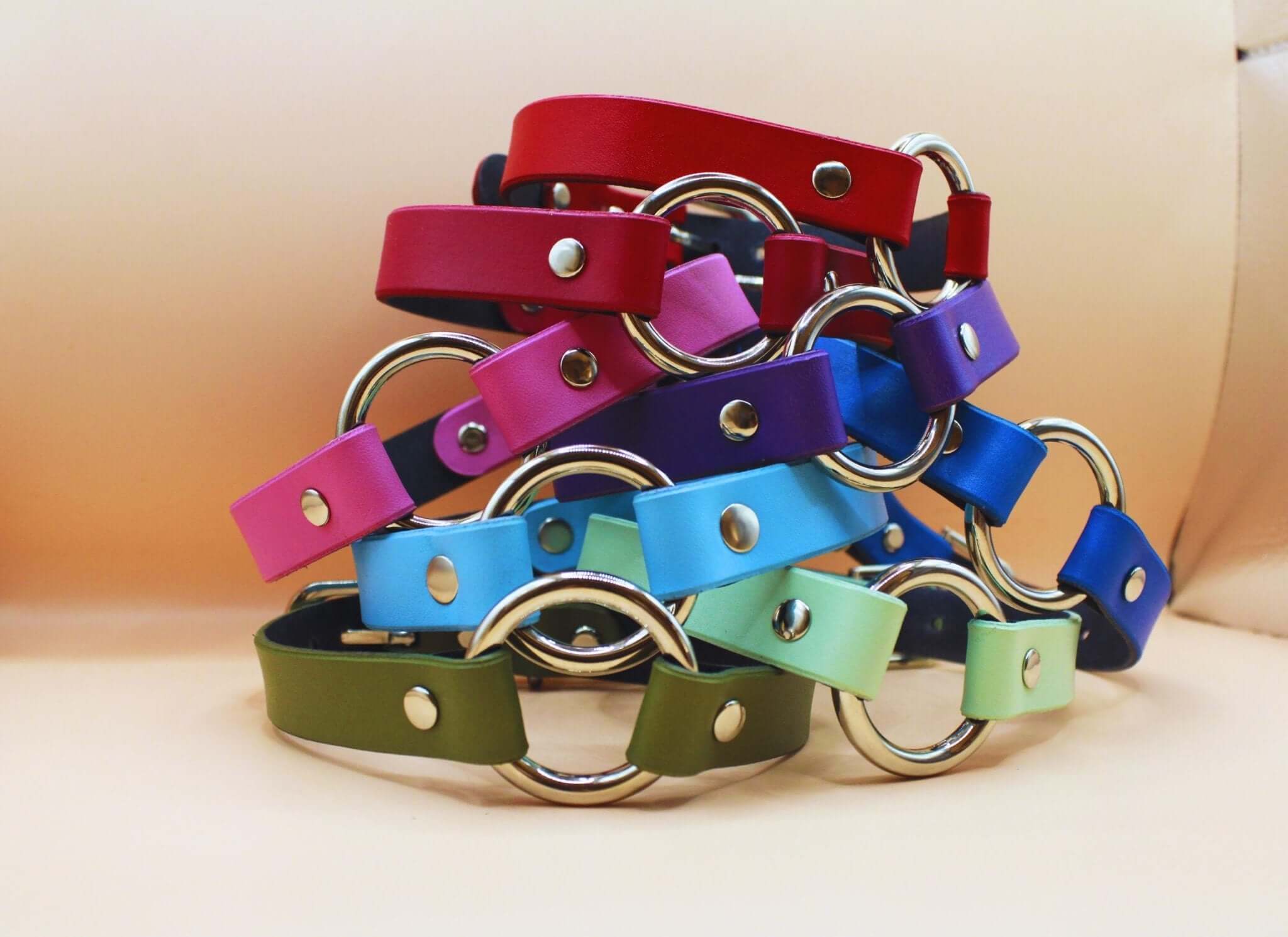 Discreet BDSM Collar Set with Leash - Discreet Day Collar - Image 4