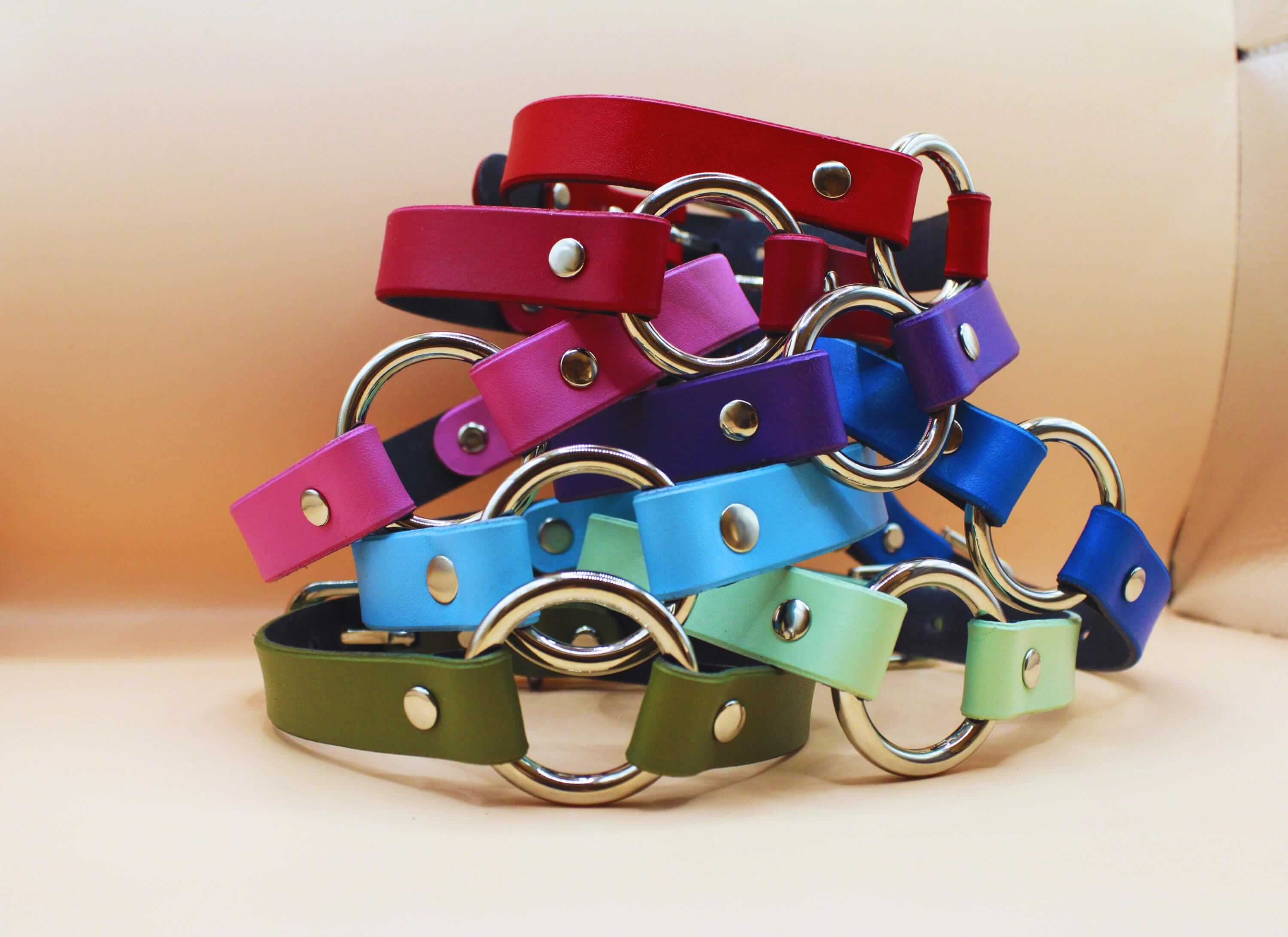 Submissive Jewelry Discreet Leather Day Collar Choker - Image 3