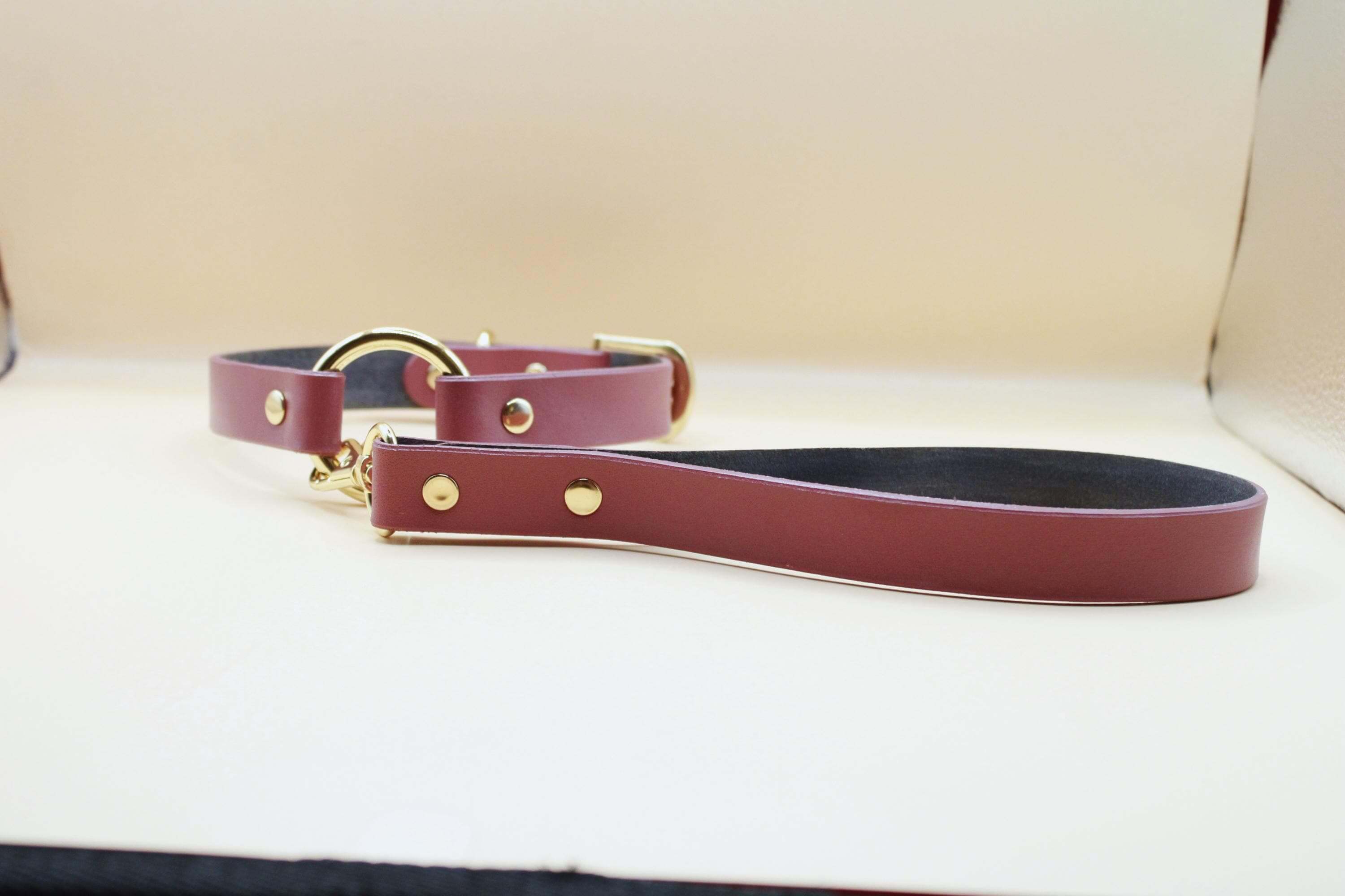 Submissive Jewelry Discreet Leather Day Collar Choker - Image 4