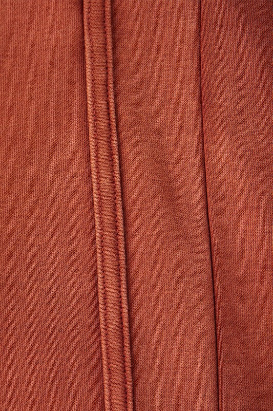 Dolphin Tail Wide Leg Mineral Washed Pants - Image 5