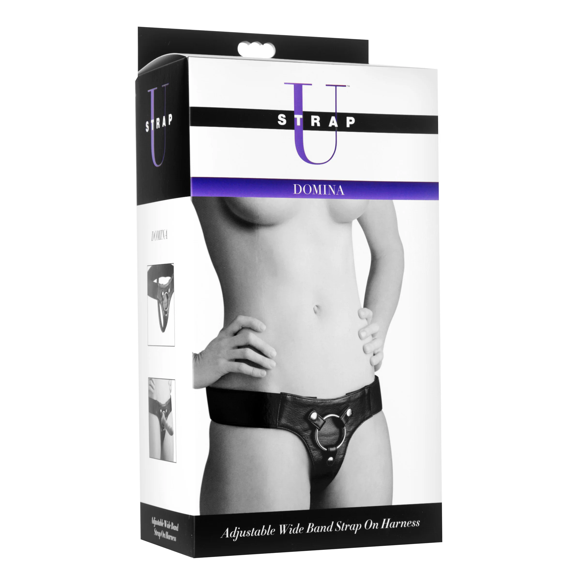 Domina Wide Band Strap On Harness - Image 4