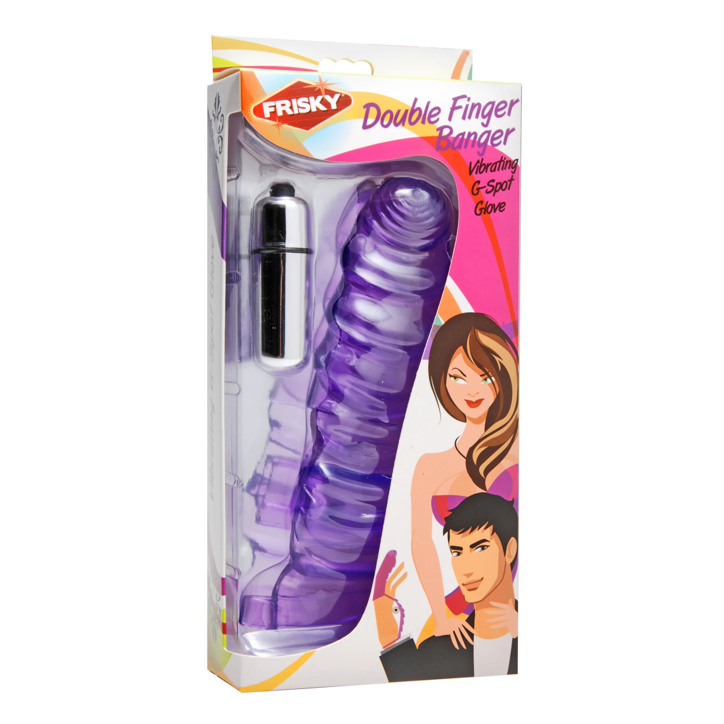 Double Finger Banger Vibrating G-spot Glove - Image 2