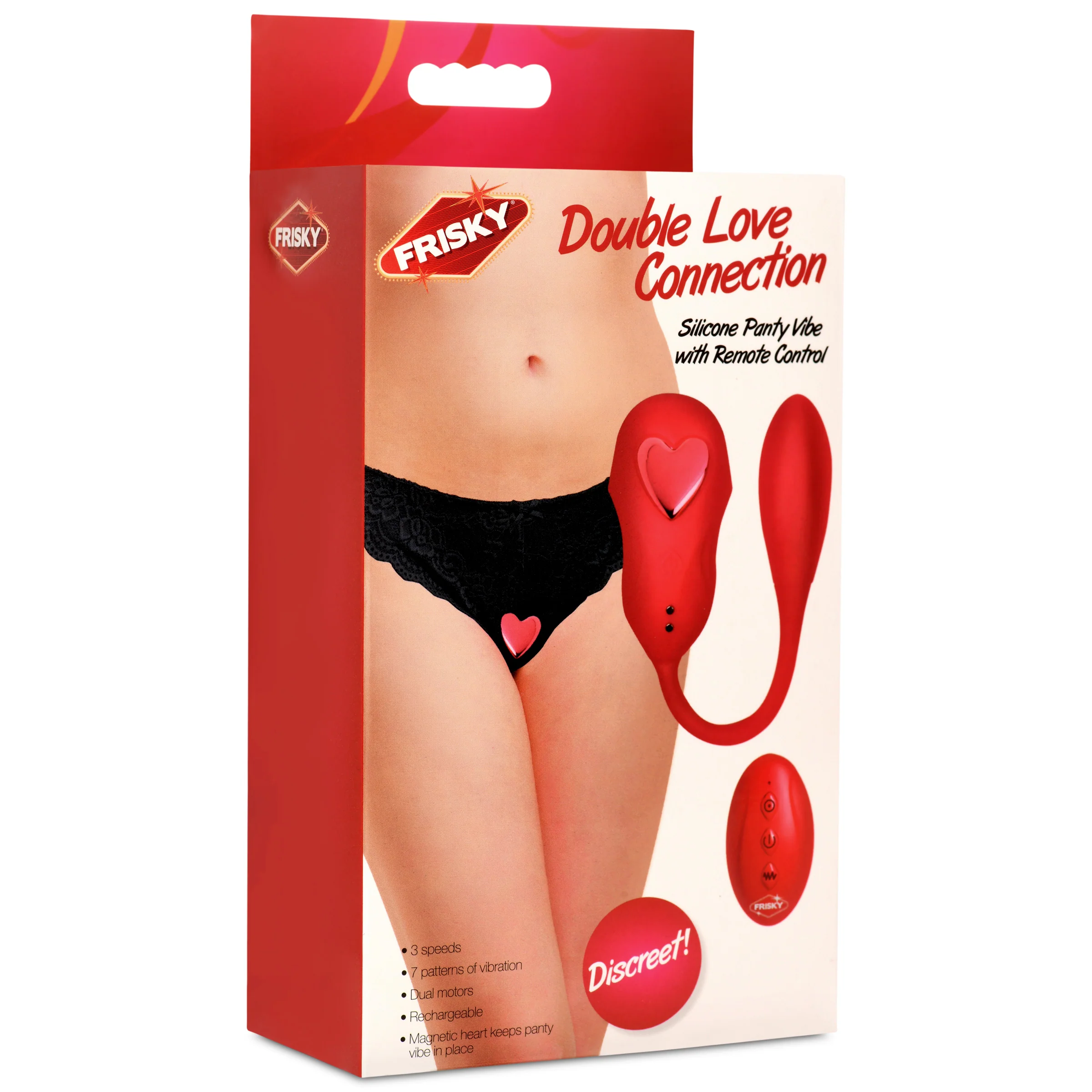 Double Love Connection Silicone Panty Vibe With Remote Control - Image 3
