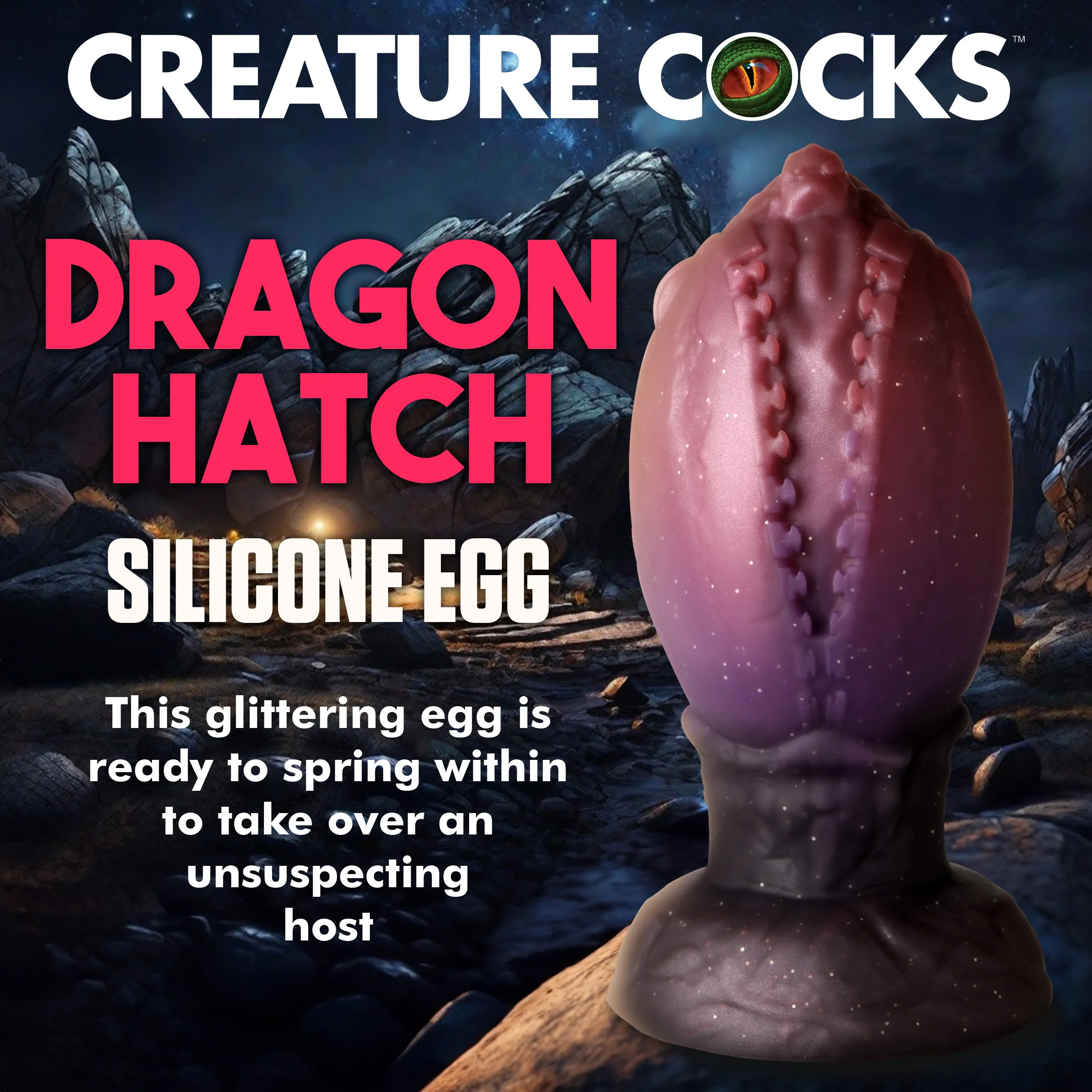 Dragon Hatch Silicone Egg - Xl - Image 3