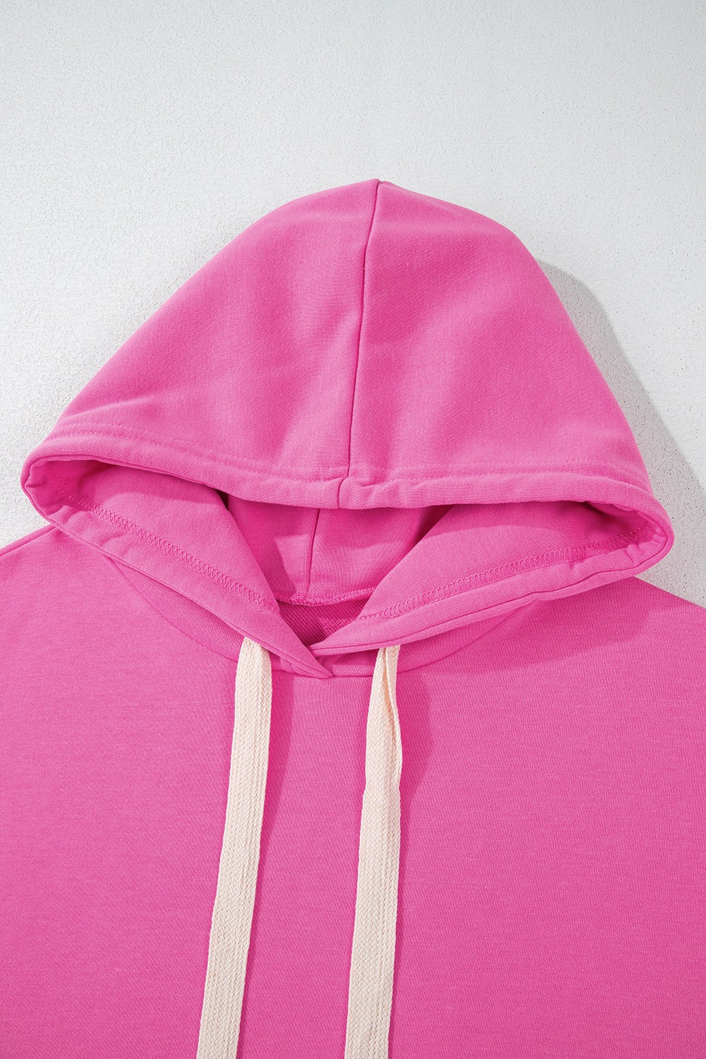 Drawstring Dropped Shoulder Hoodie - Image 5