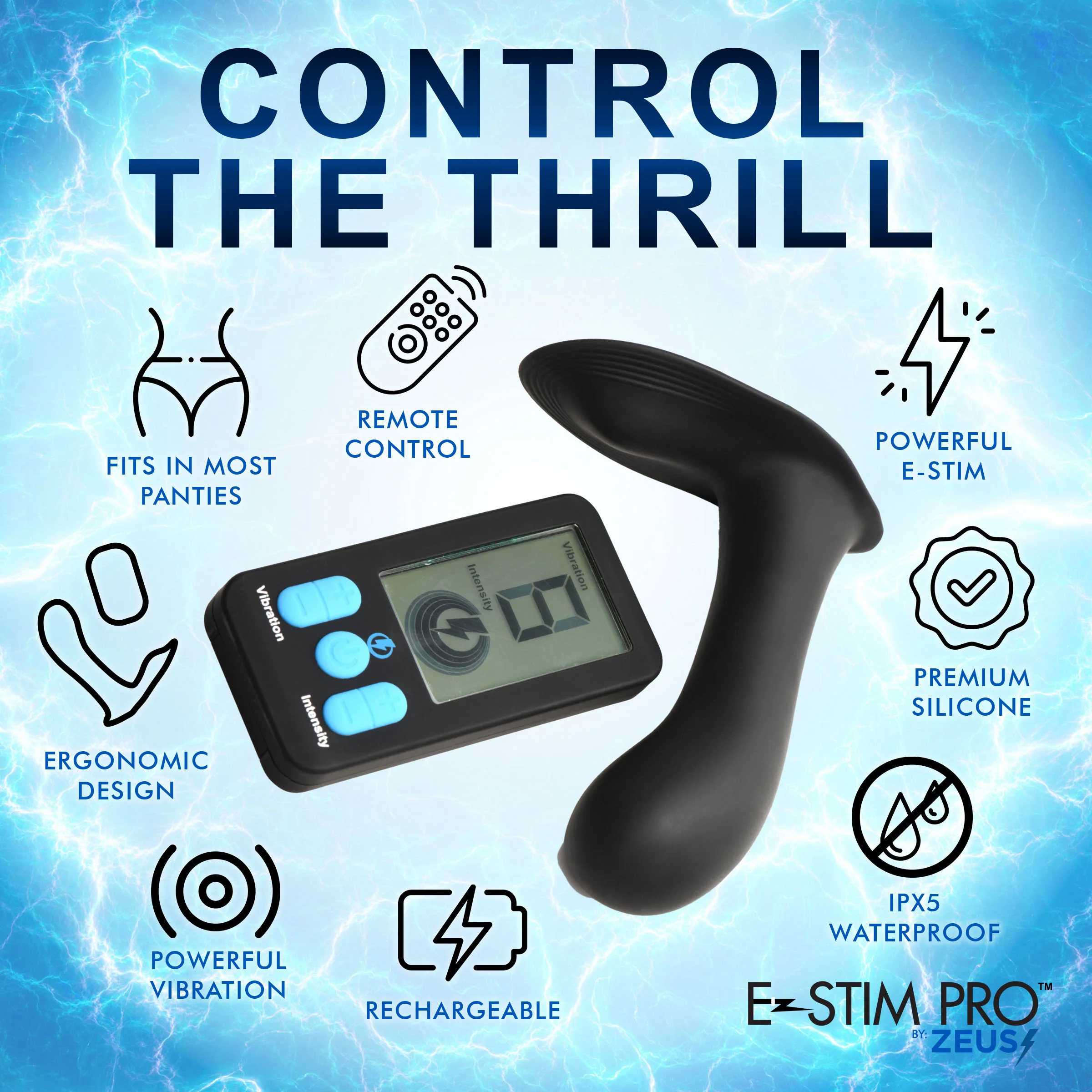 E-stim G-spot Silicone Panty Vibe - Image 11