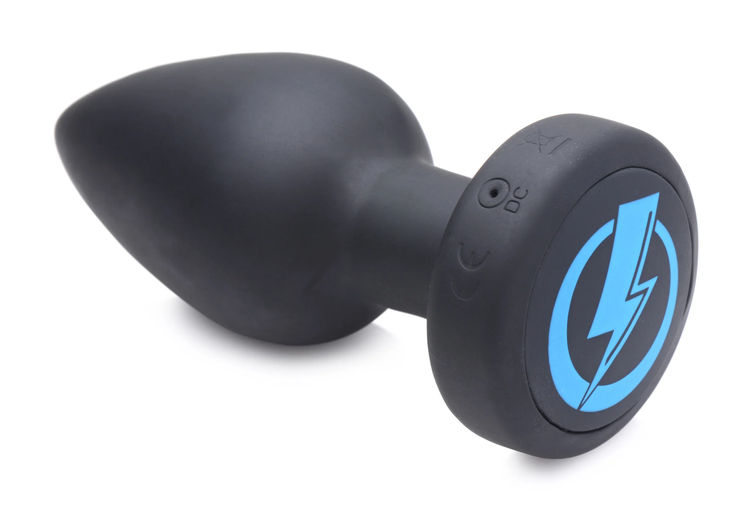 E-stim Pro Silicone Vibrating Anal Plug With Remote Control - Image 6