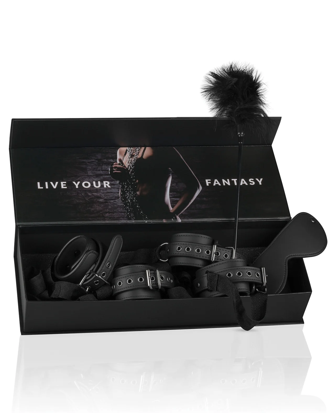 Easy Toys Beginners 6 Piece Beginners Bondage Set - Black - Image 5