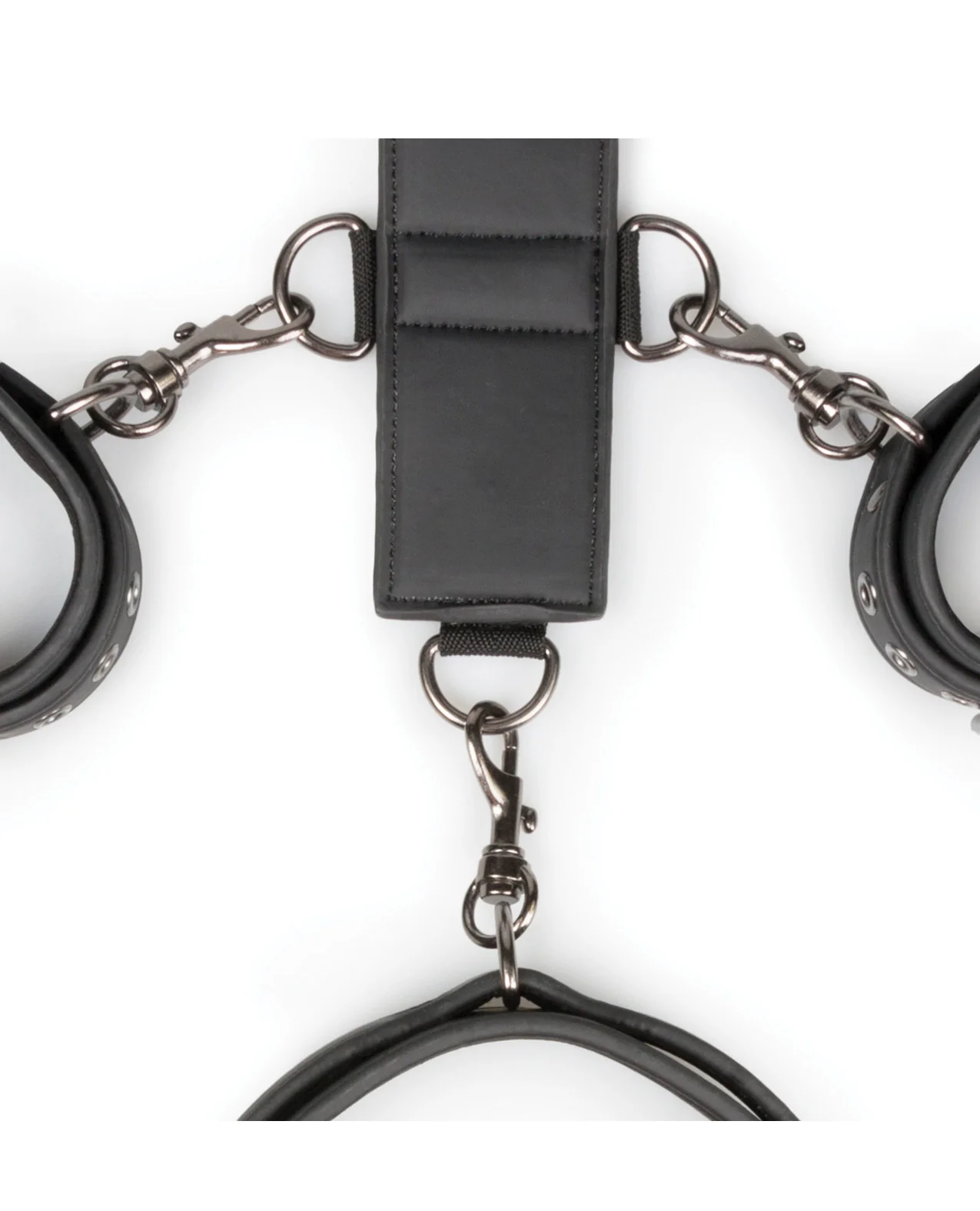 Easy Toys Neck To Wrist Restraint Set - Black - Image 5