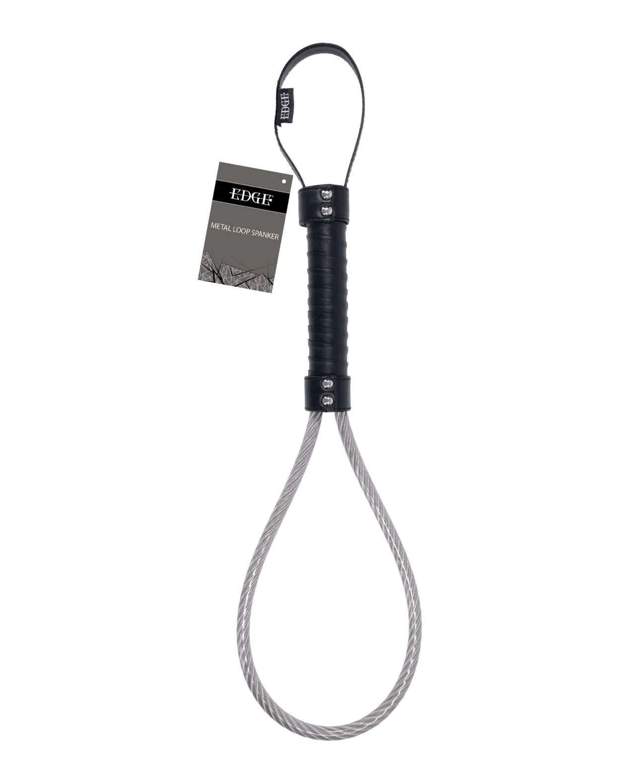 Edge Metal Loop Spanker - Silver