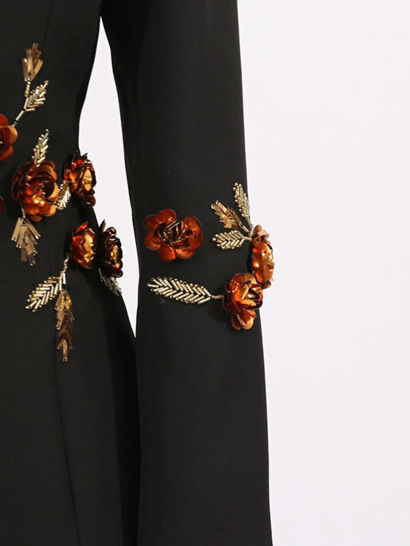 Embroidered Long Sleeve Blazer - Image 4