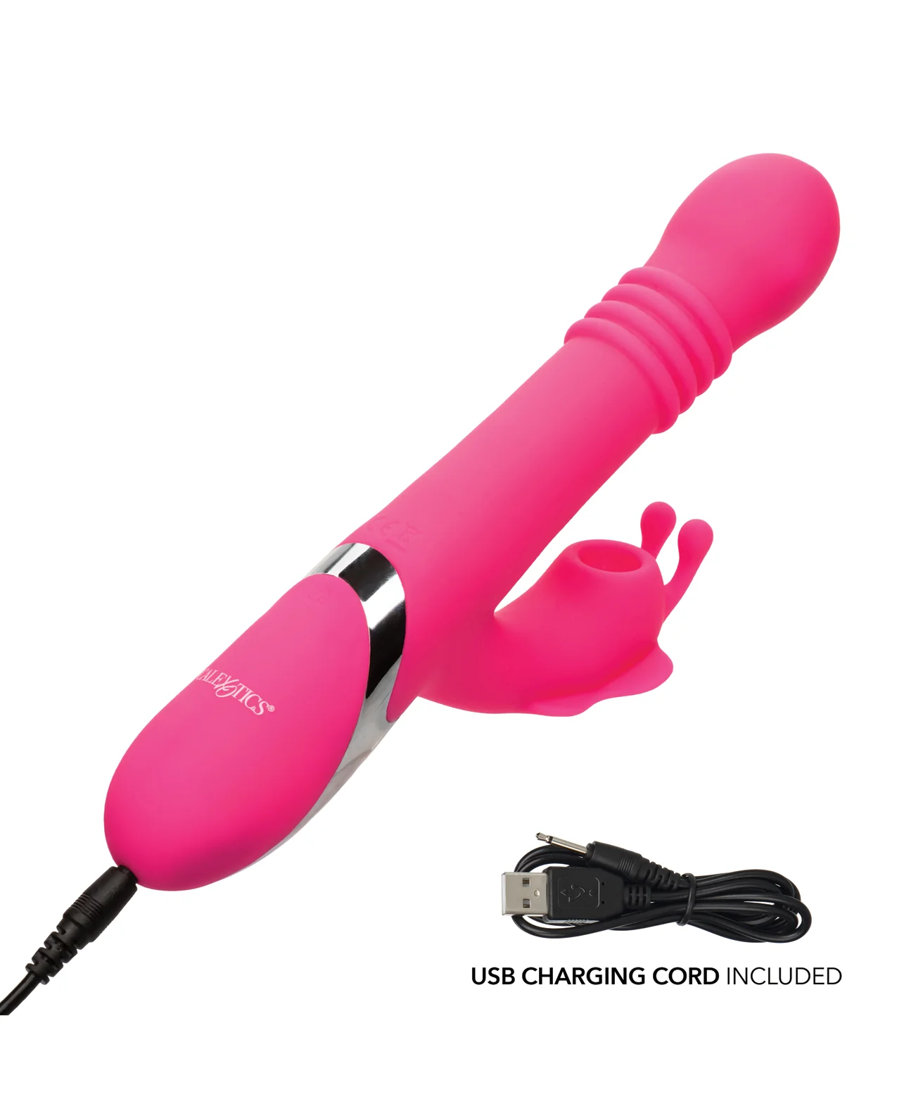 Enchanted Kissing Butterfly Vibrator - Pink - Image 5