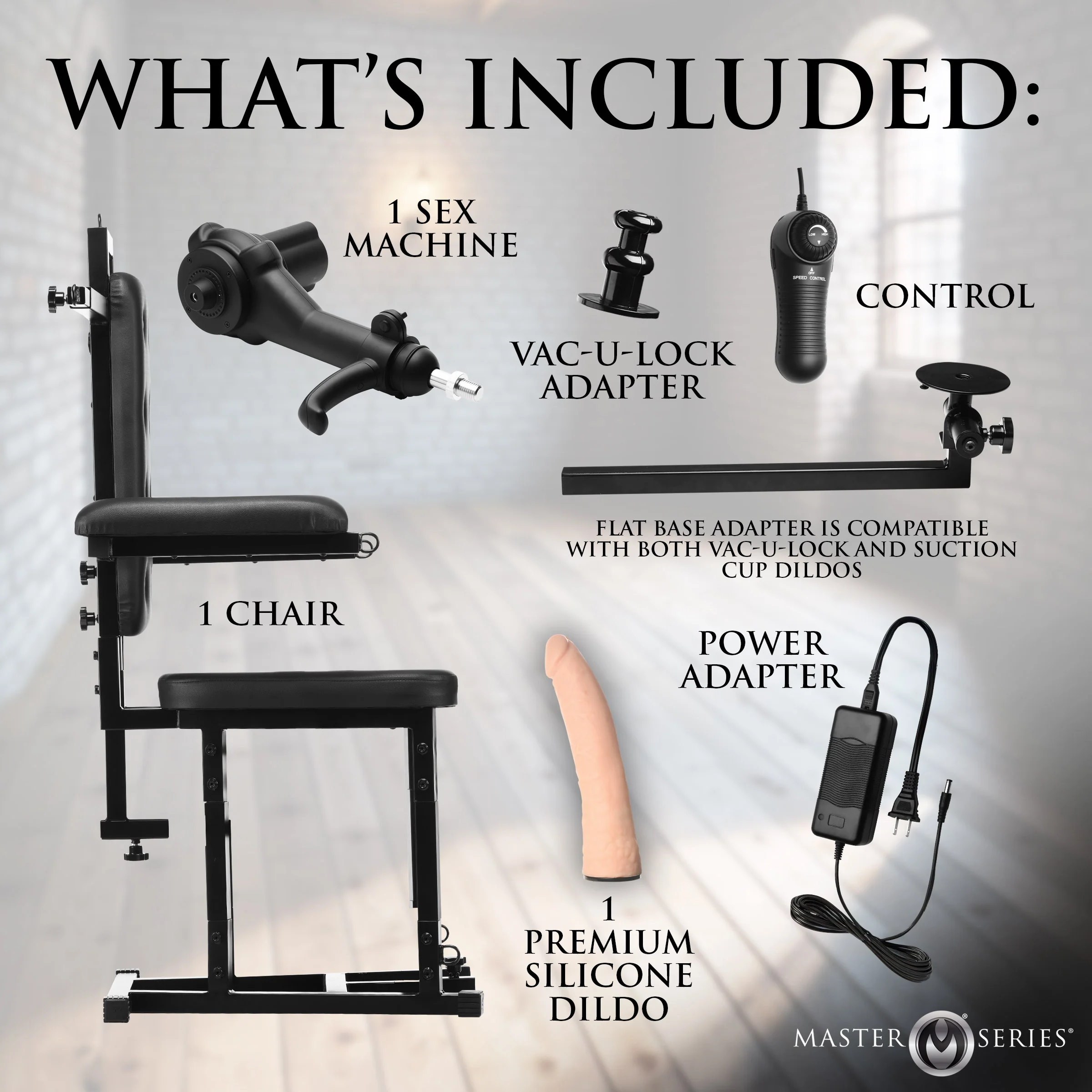 Enforcer Chair With Sex Machine - Image 5