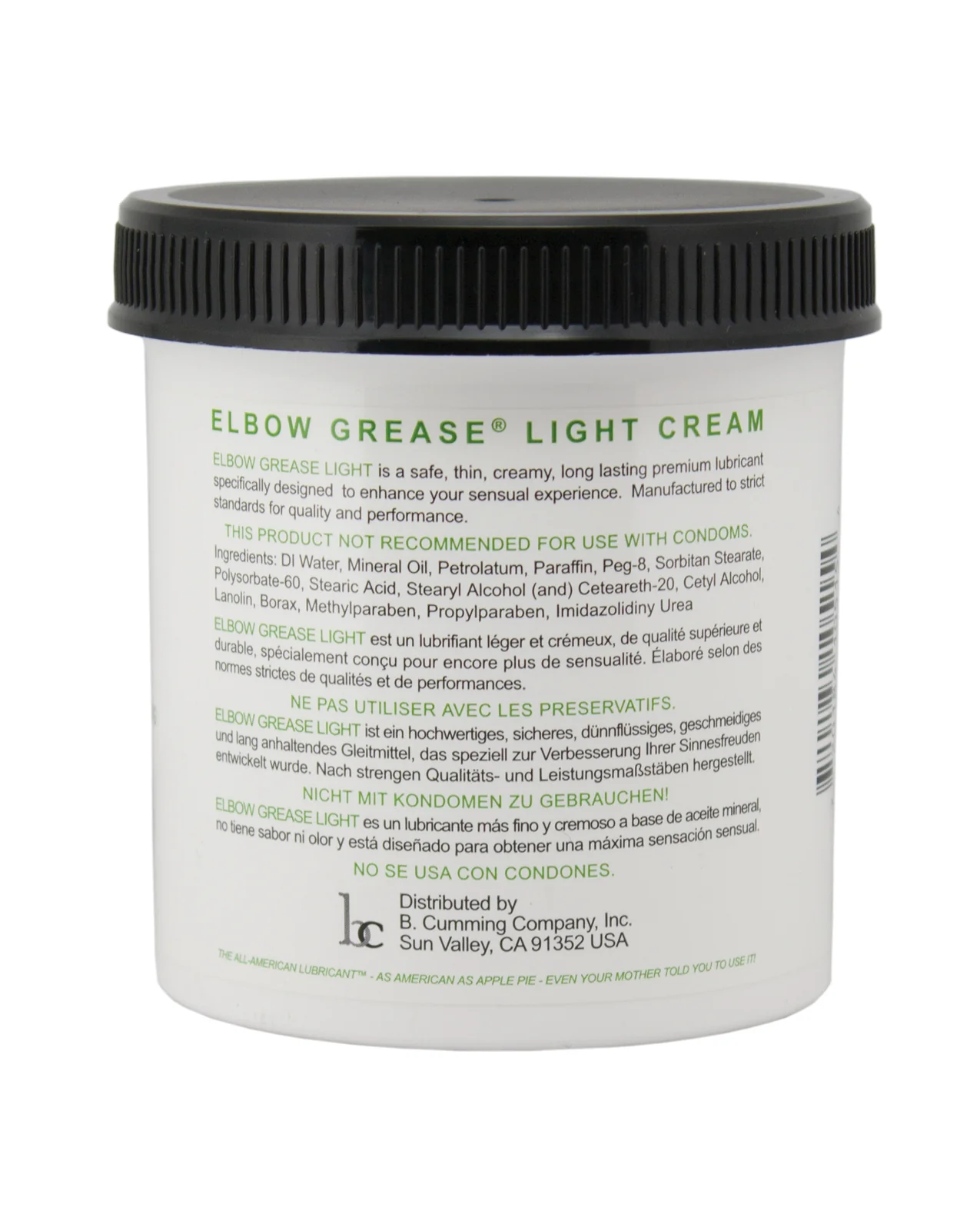 Elbow Grease Light Cream Jar - 15 oz - Image 2