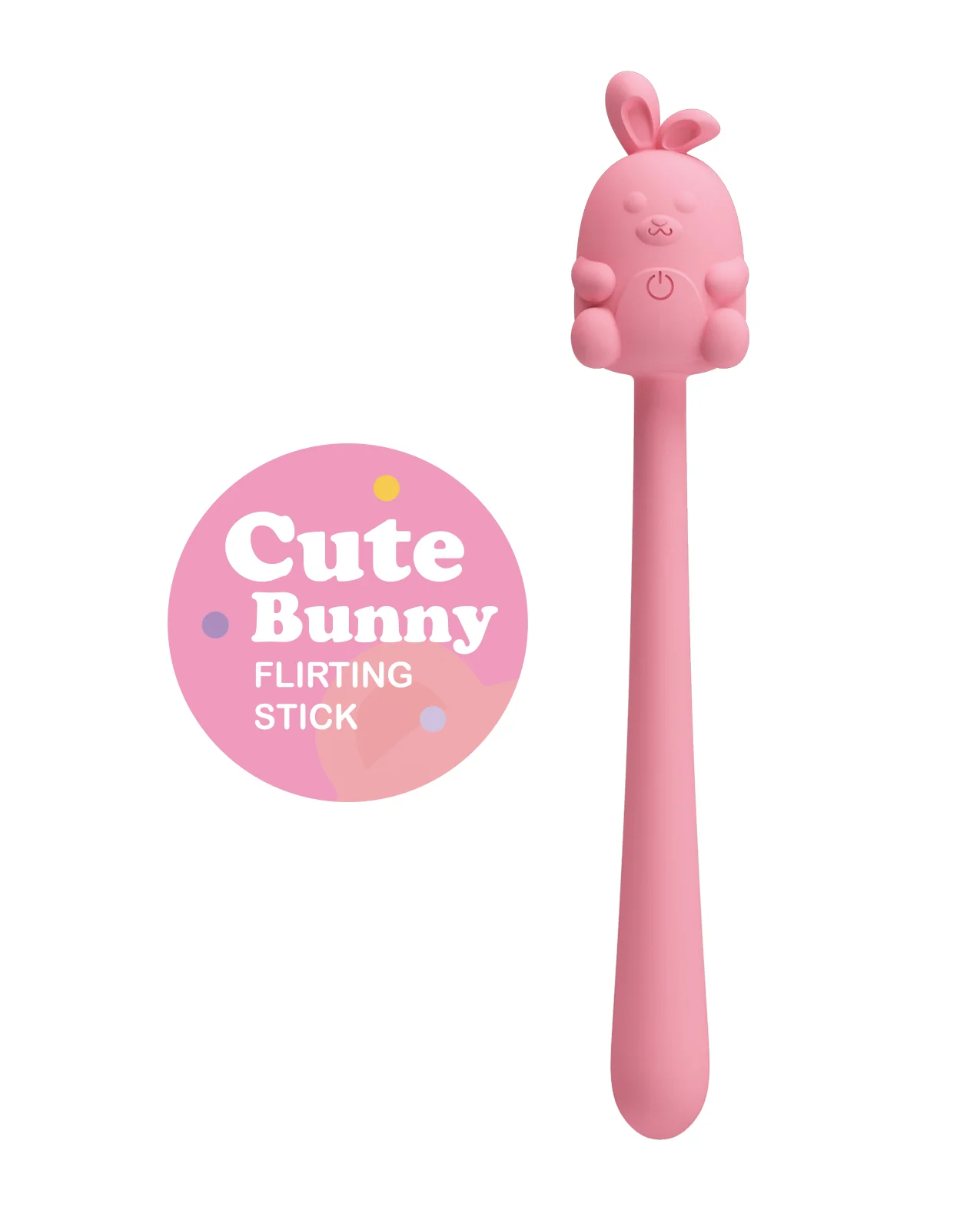 Pretty Love Cute Bunny Flirting Stick - Pink - Image 2