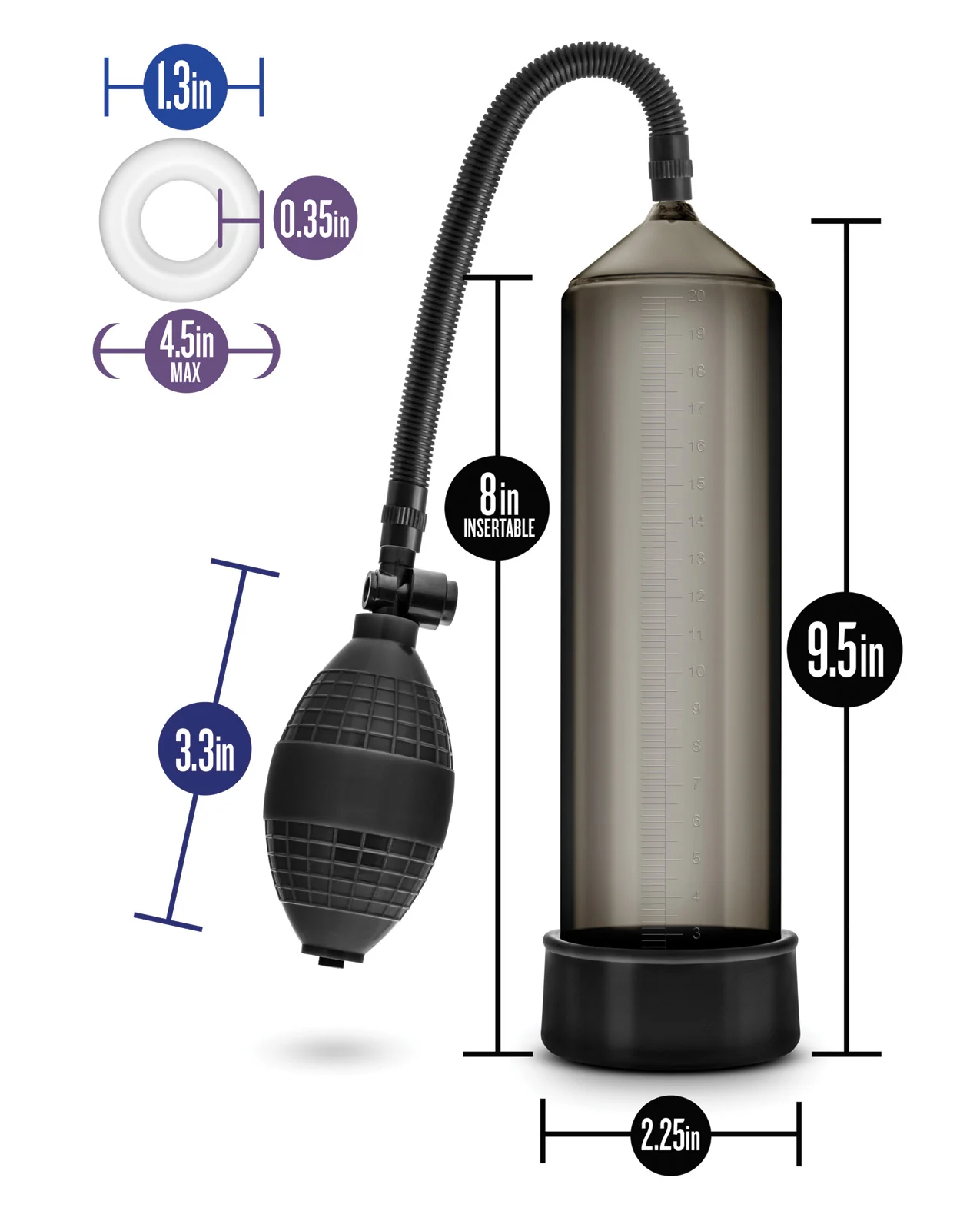 Blush Performance VX101 Male Enhancement Pump - Black - Image 4