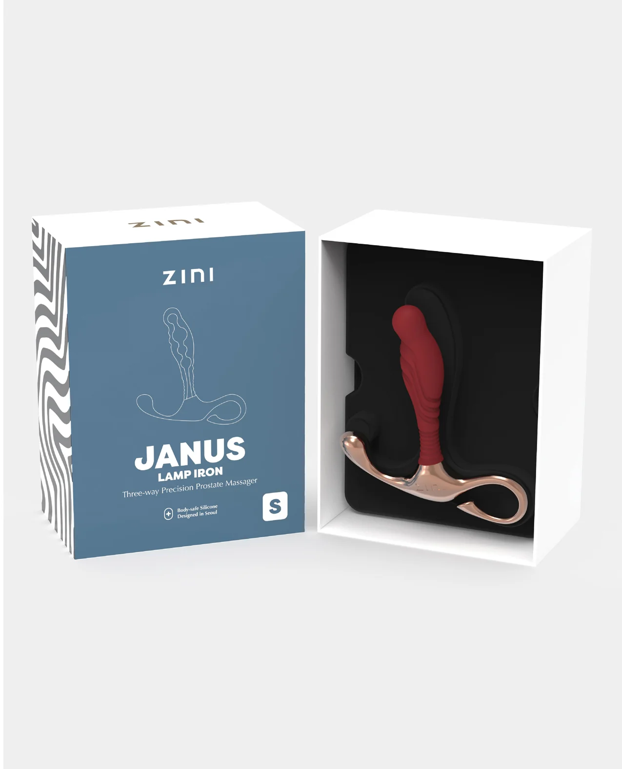 Zini Janus Lamp Iron - Small Maroon - Image 3