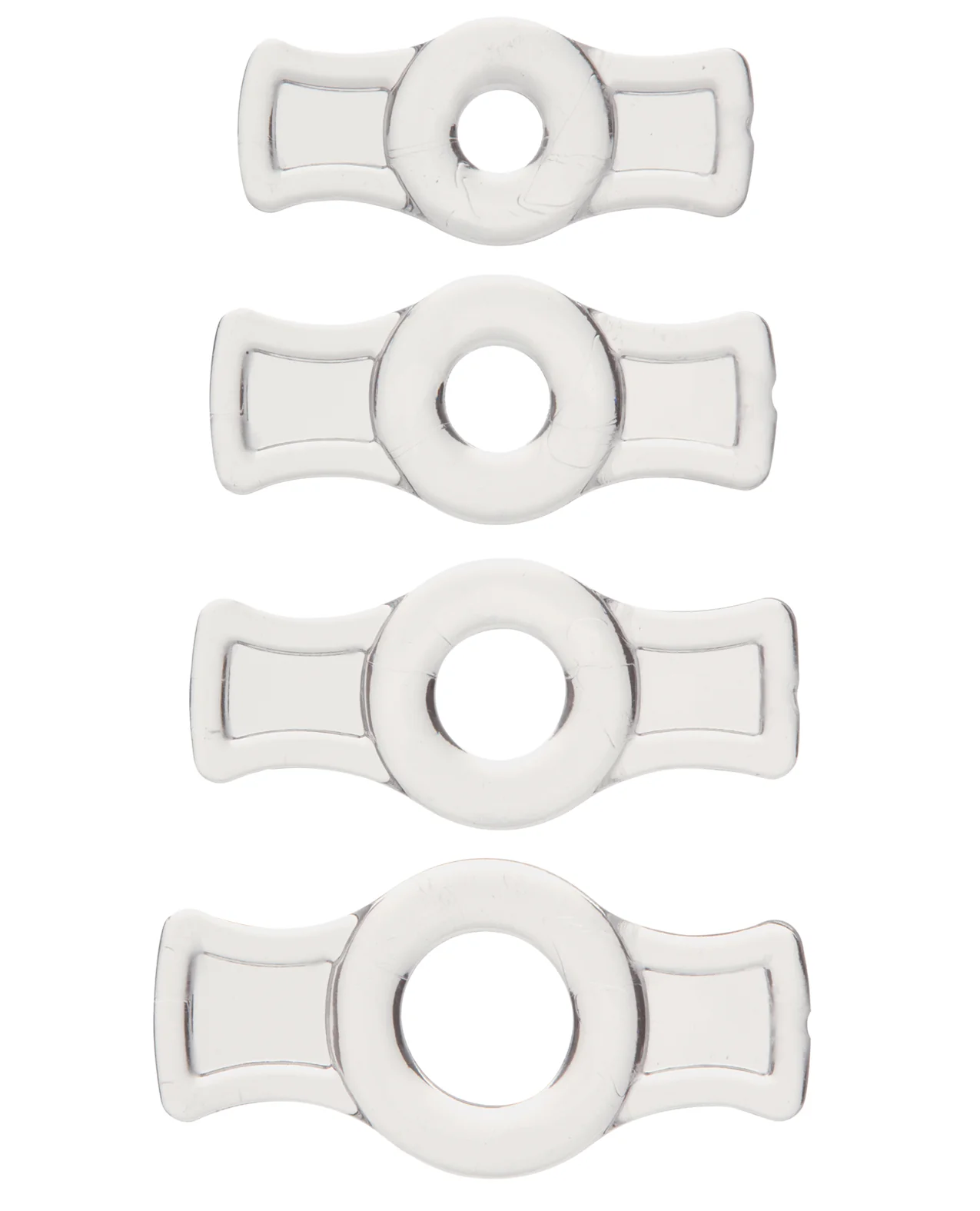 Titanmen Tools Cock Ring Set - Clear - Image 2