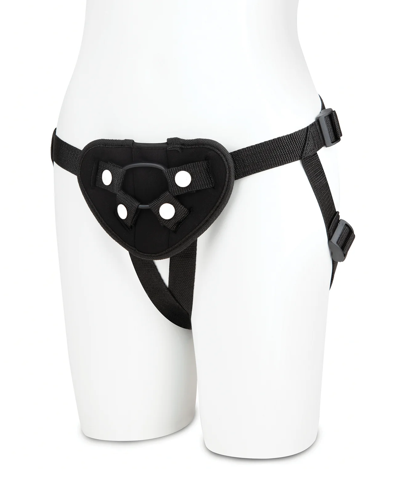 Lux Fetish Strap On Harness - Black - Image 2