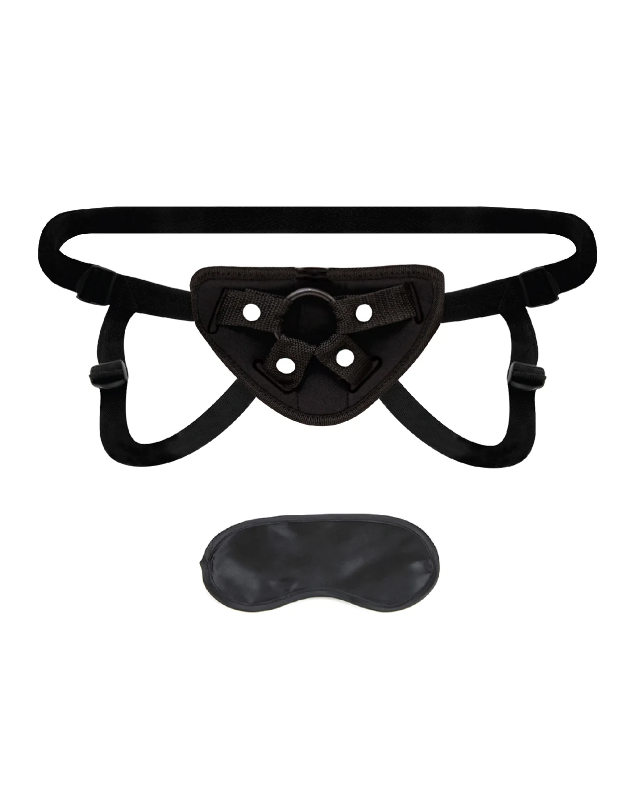 Lux Fetish Strap On Harness - Black - Image 3