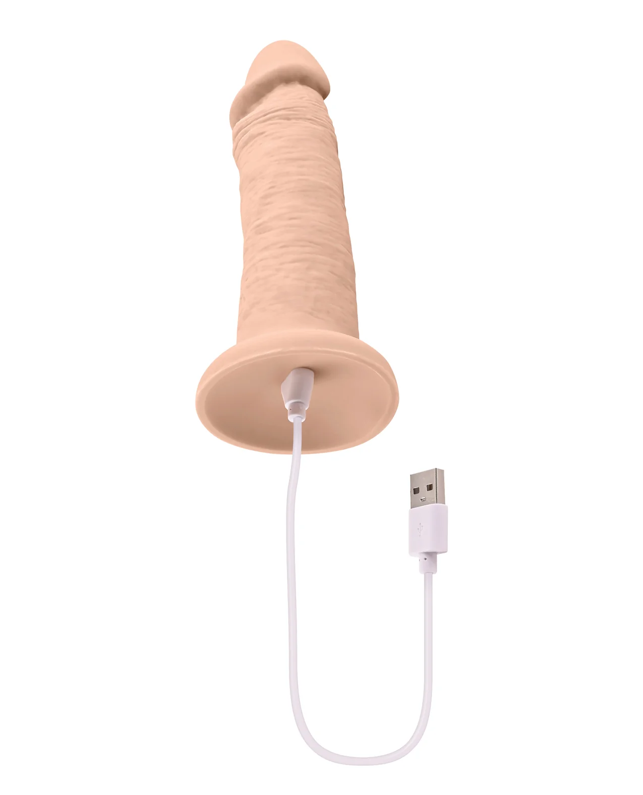Evolved 6" Vibrating Dong - Light - Image 4
