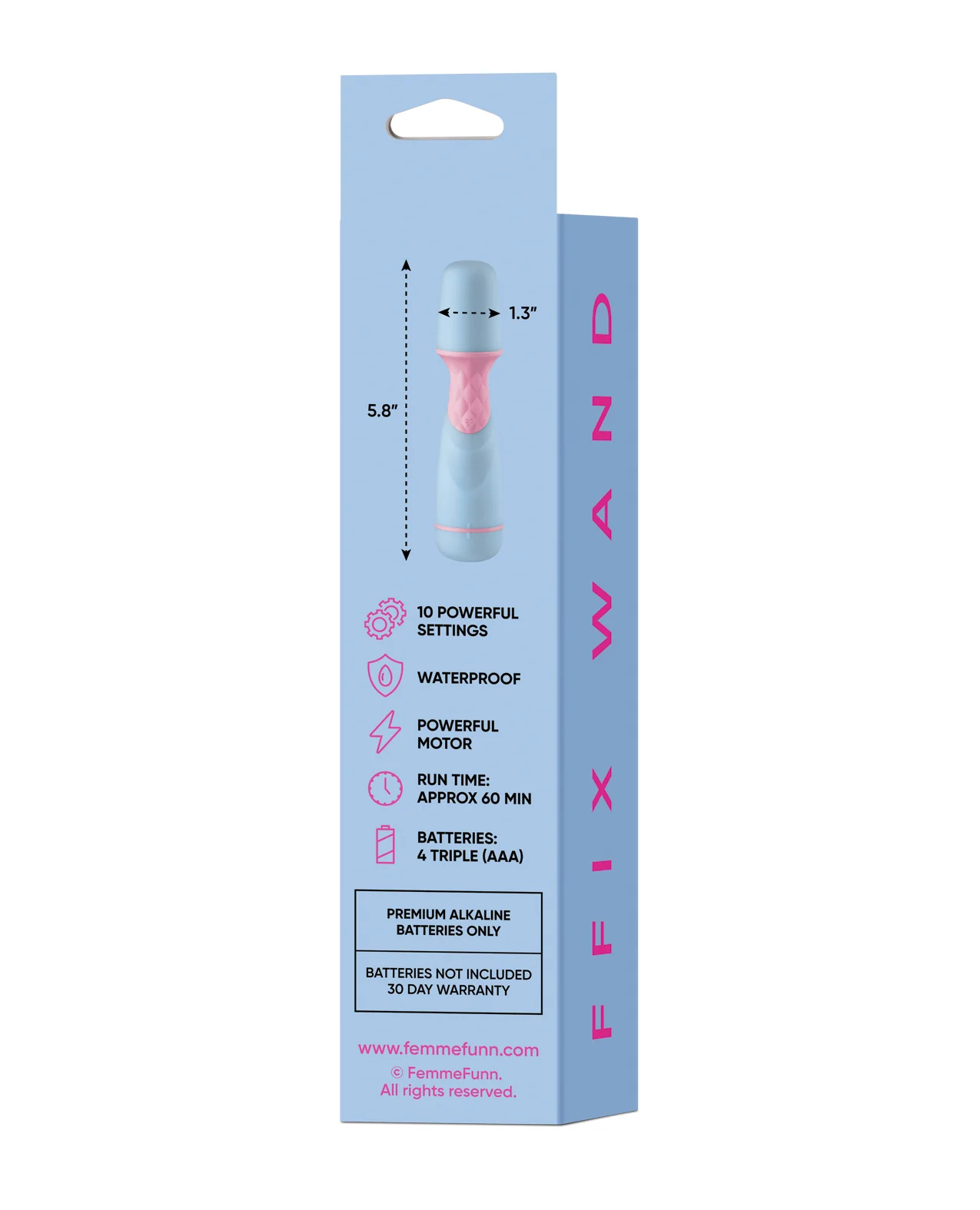 Femme Funn Ffix Mini Wand - Blue - Image 5