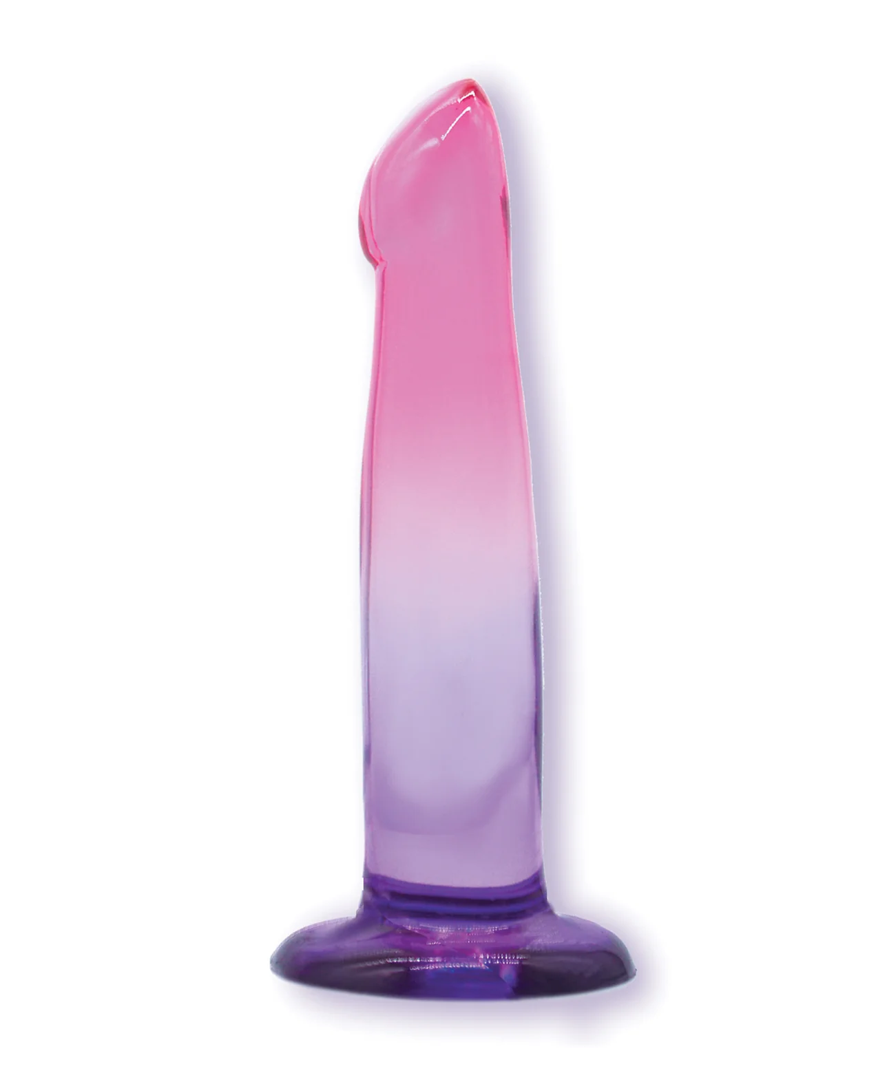 Shades Jelly TPR Gradient Dong Small - Pink/Purple - Image 2
