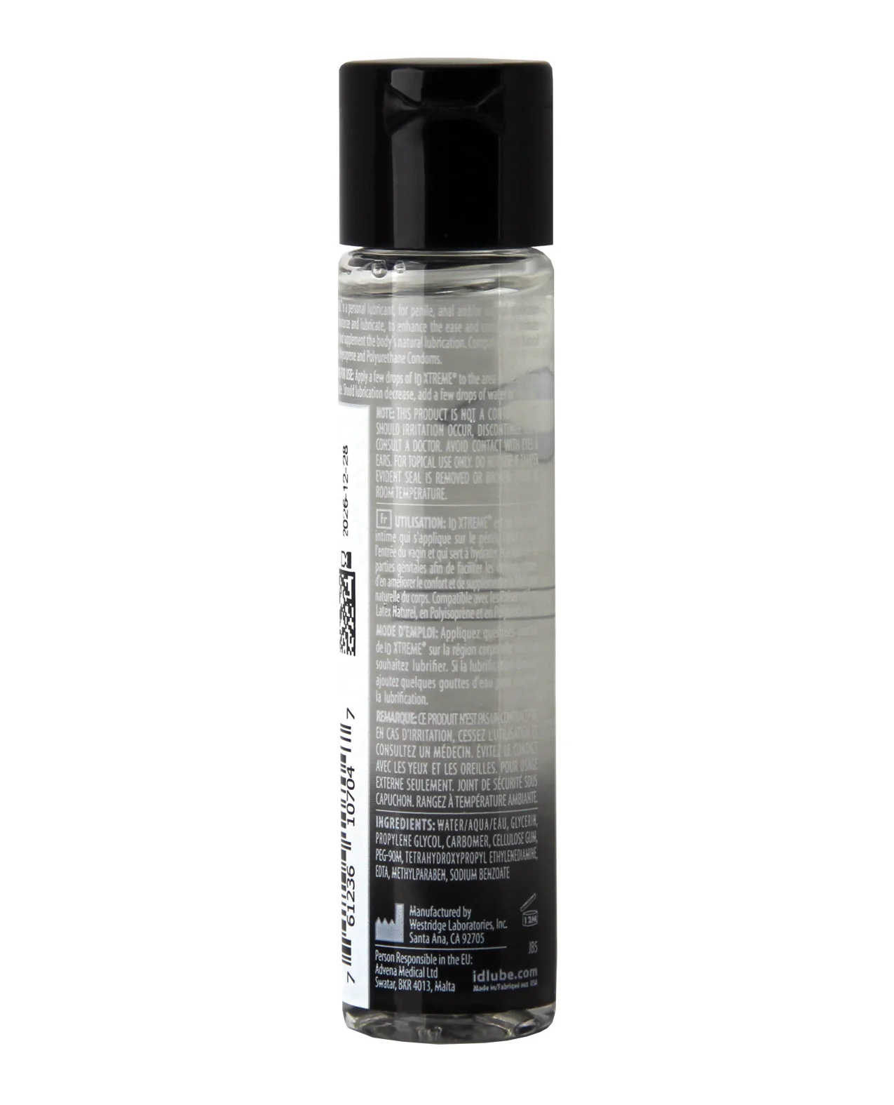 ID Xtreme Waterbased Lubricant - 1 oz Bottle - Image 2