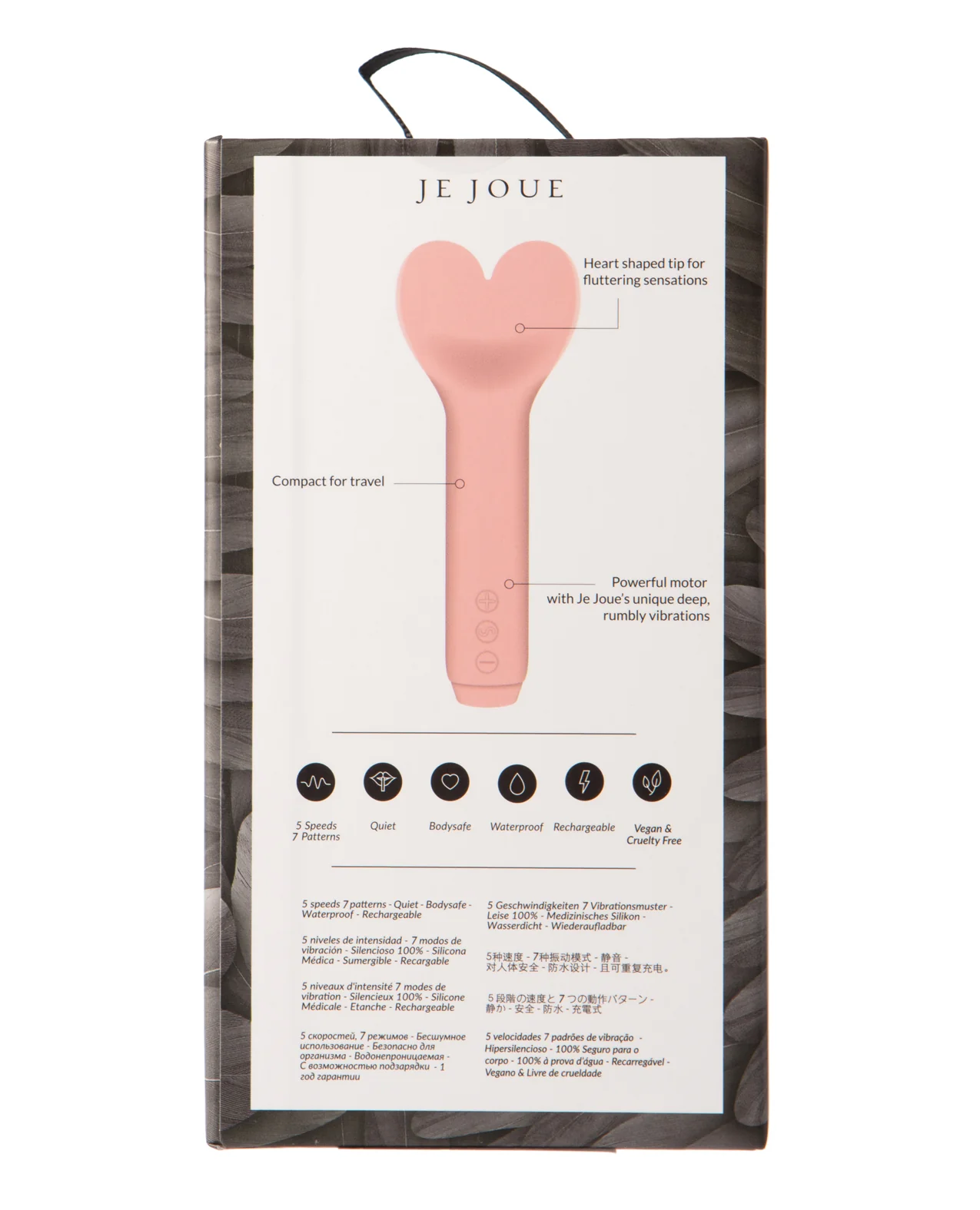 Je Joue Amour Bullet Vibrator - Pale Rosette - Image 4