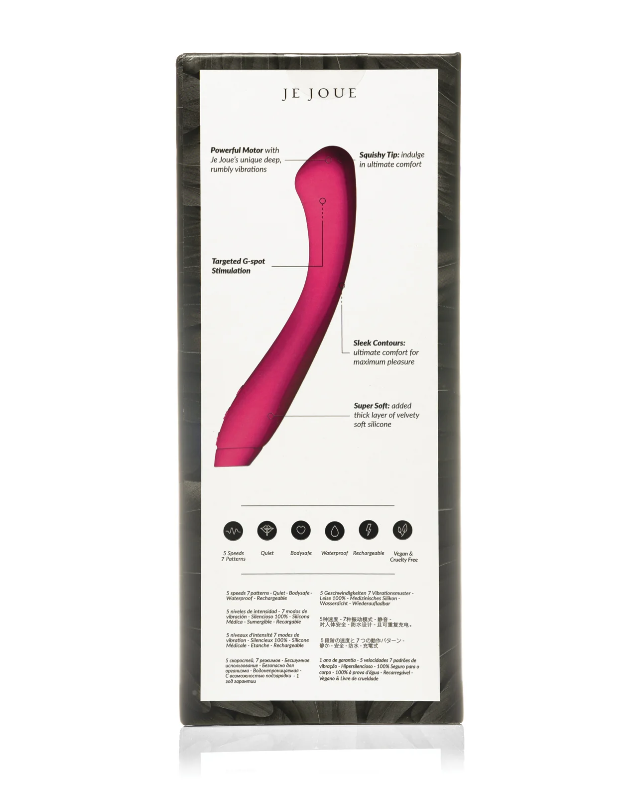 Je Joue Juno G Spot Vibrator - Fuchsia - Image 5