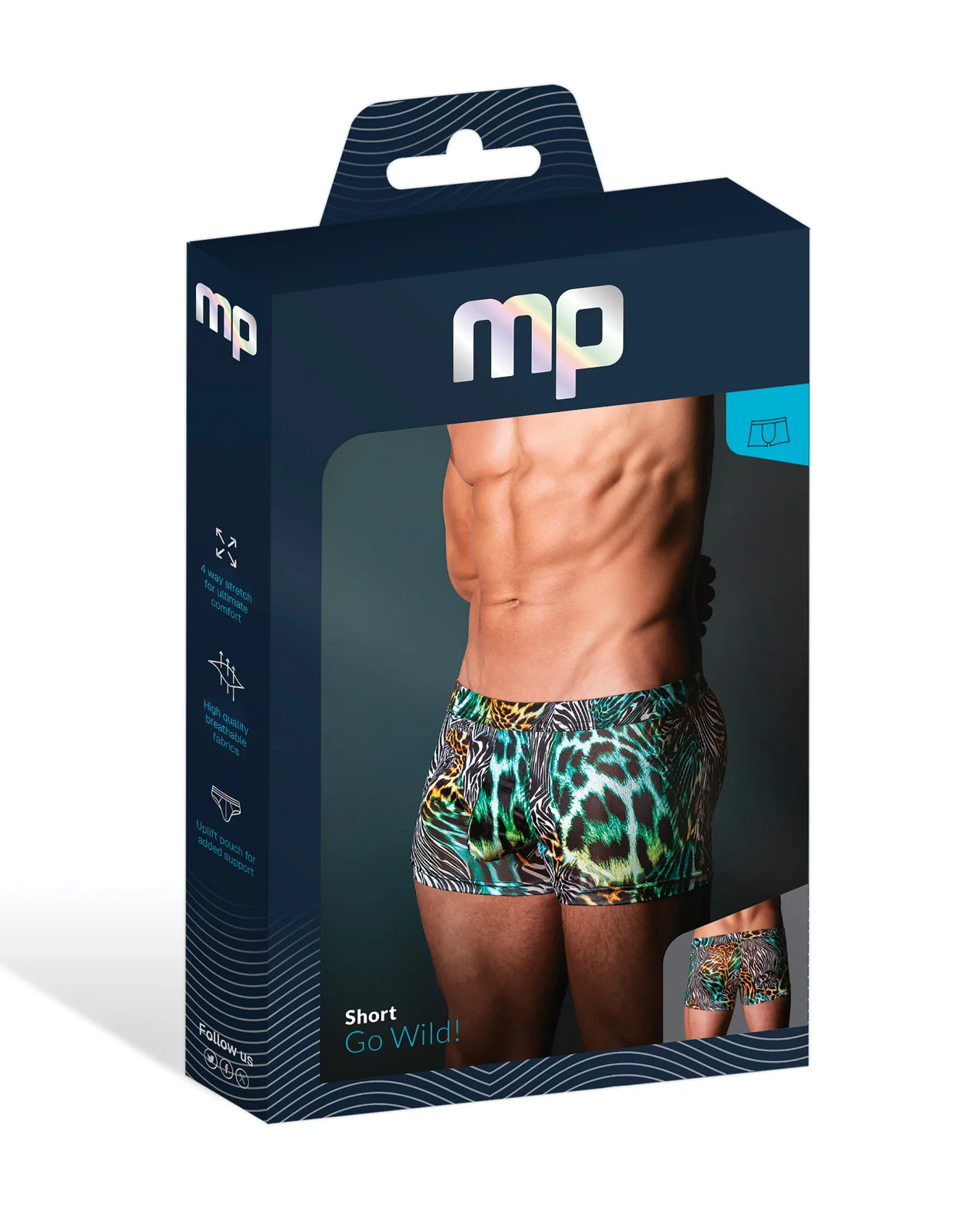 Go Wild Uplift Mini Short - Animal Multi SM - Image 3