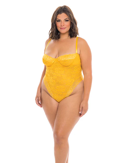 Lexi High Lace Teddy Gold Fusion - Image 3