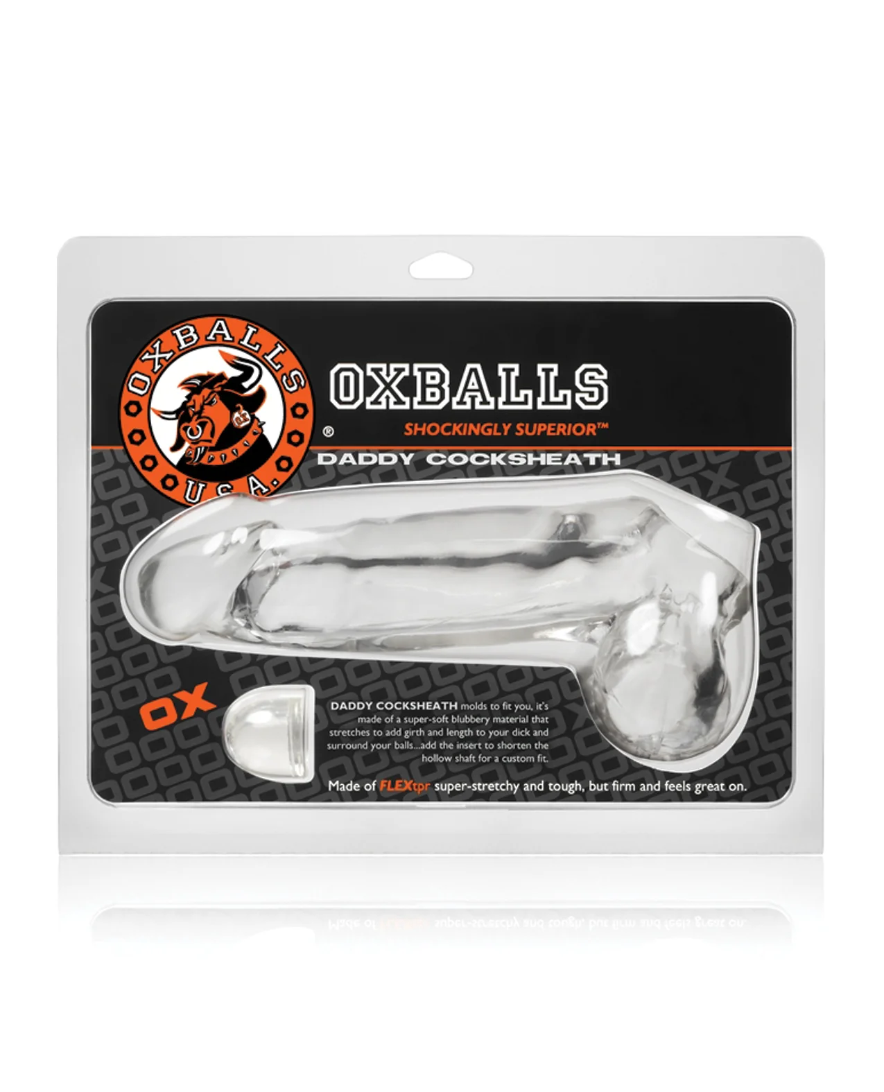 Oxballs Daddy Cocksheath - Clear - Image 4