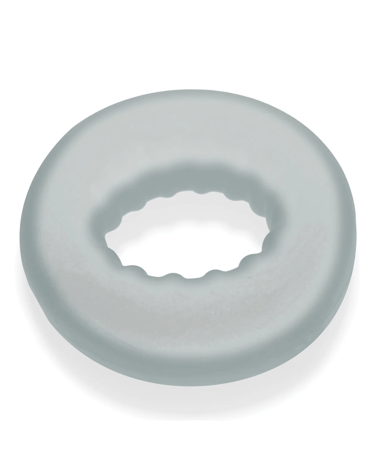 Oxballs Axis Rib Griphold Cockring - Clear Ice - Image 2