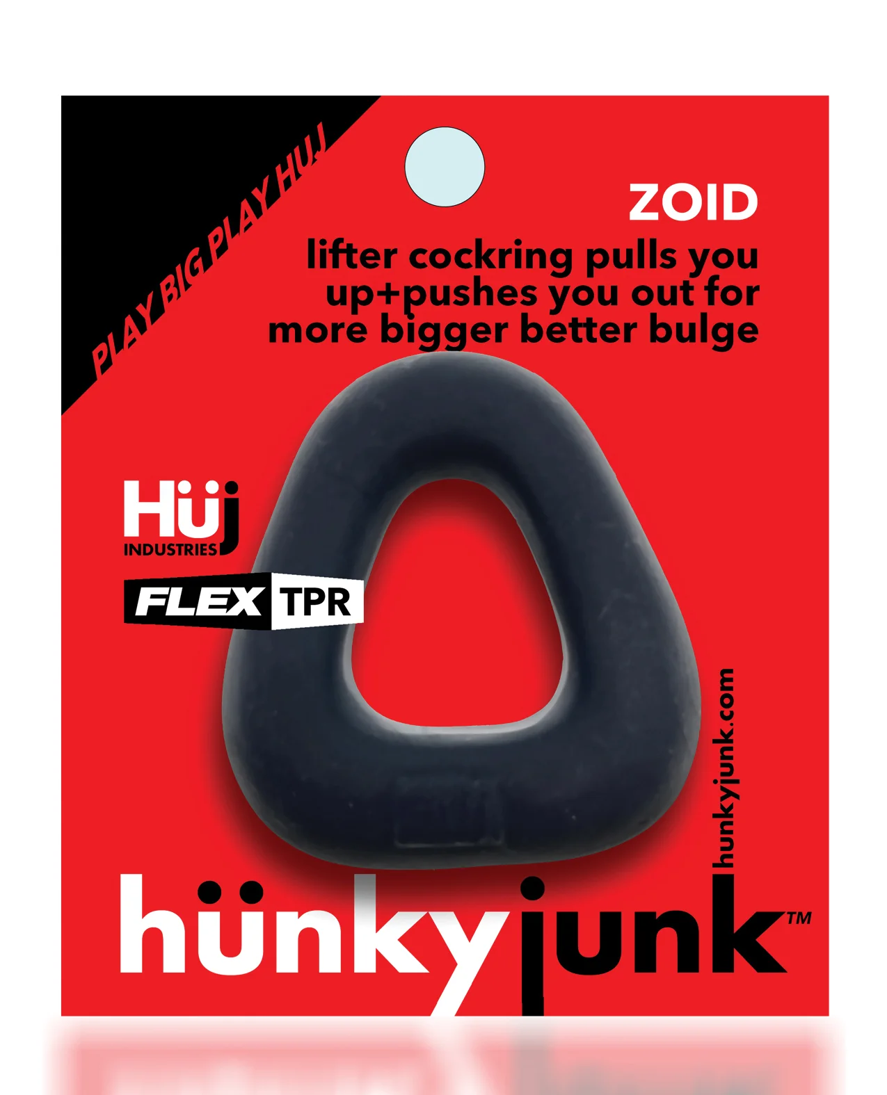 Hunky Junk Zoid Lifter Cockring - Tar Ice - Image 4