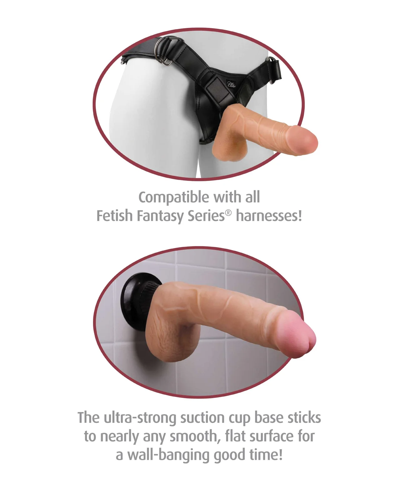 Real Feel Deluxe No. 2 6.5" Vibe Waterproof - Flesh - Image 5