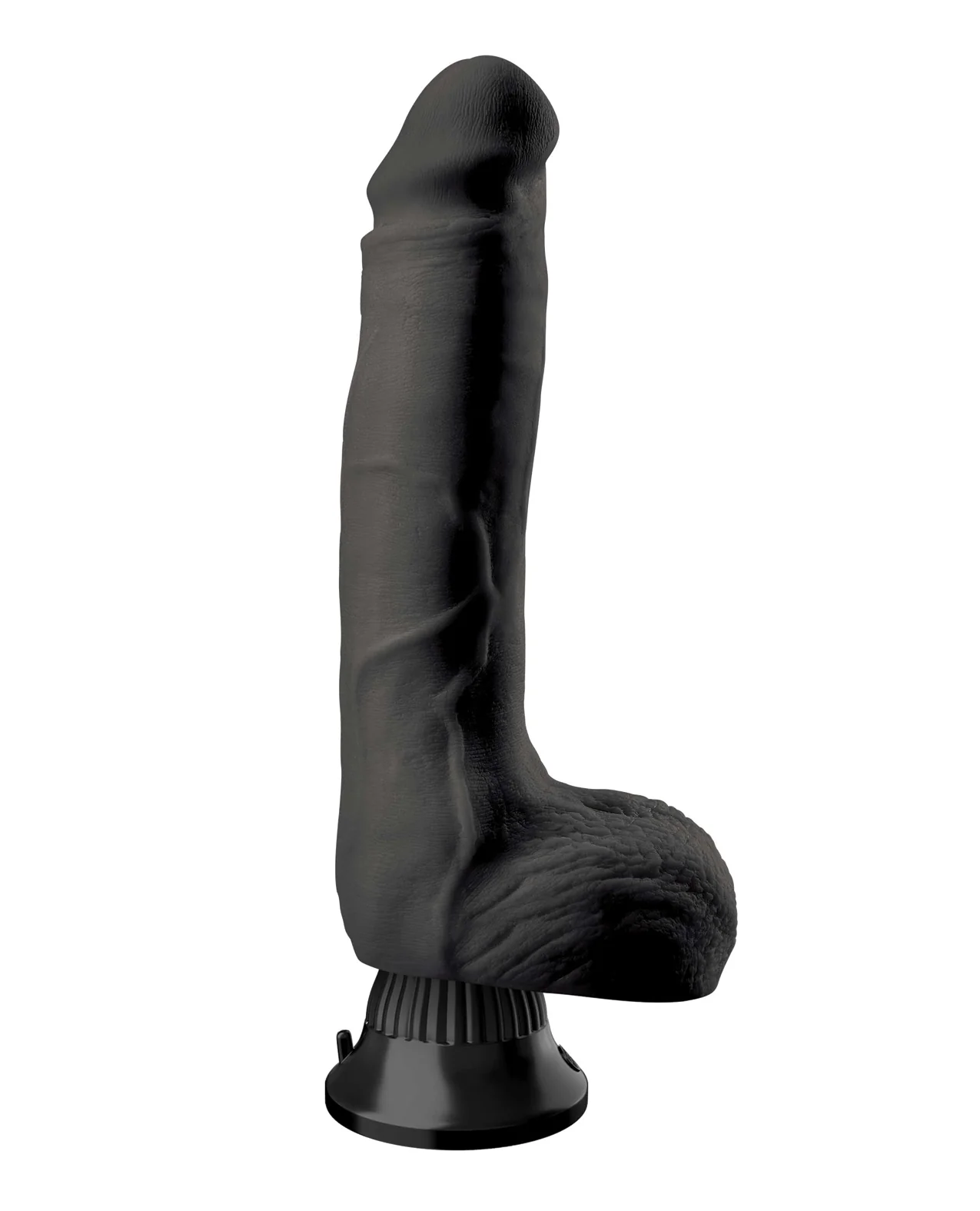 Real Feel Deluxe No. 7 9" Vibe Waterproof - Black - Image 2