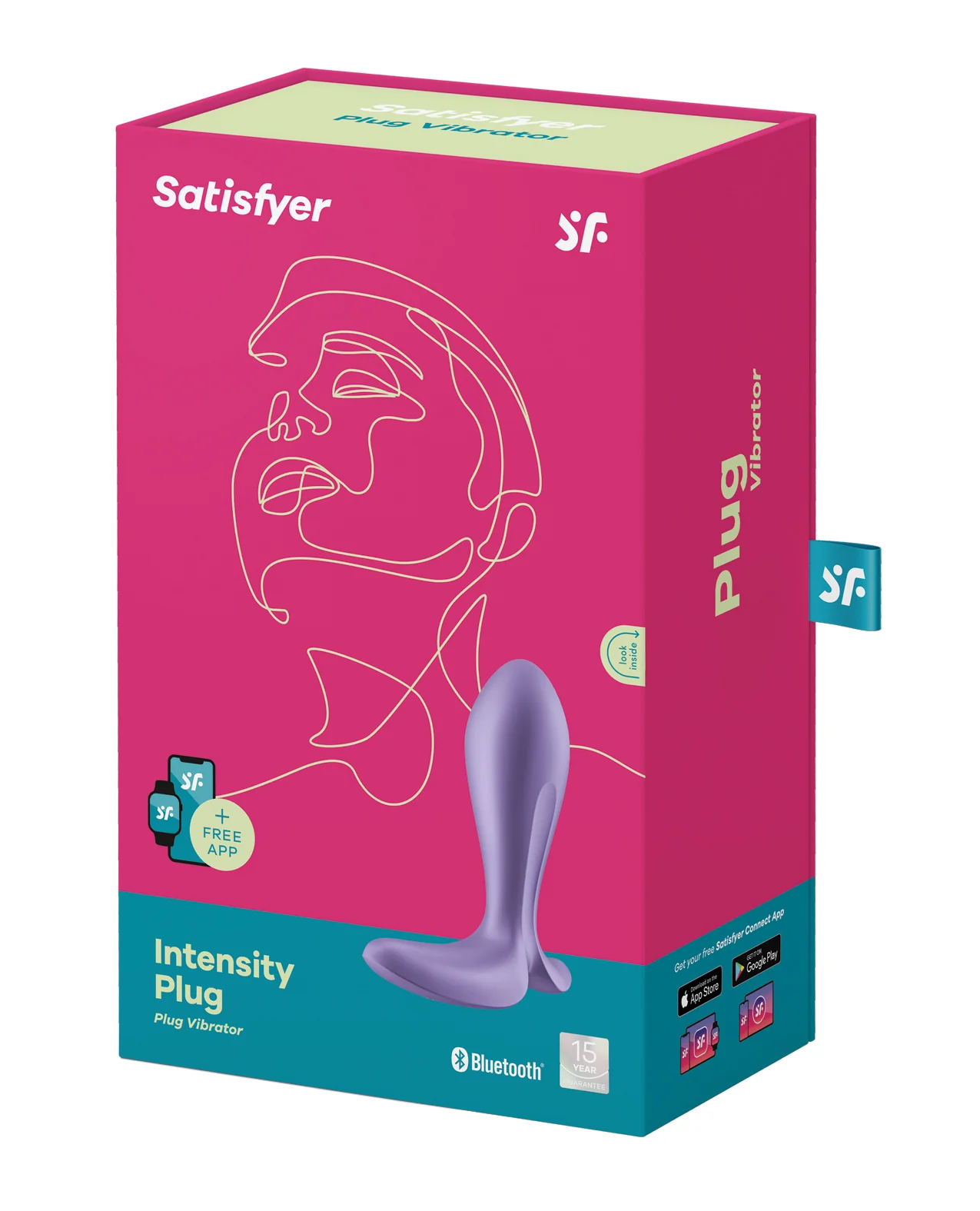 Satisfyer Intensity Plug - Purple - Image 5