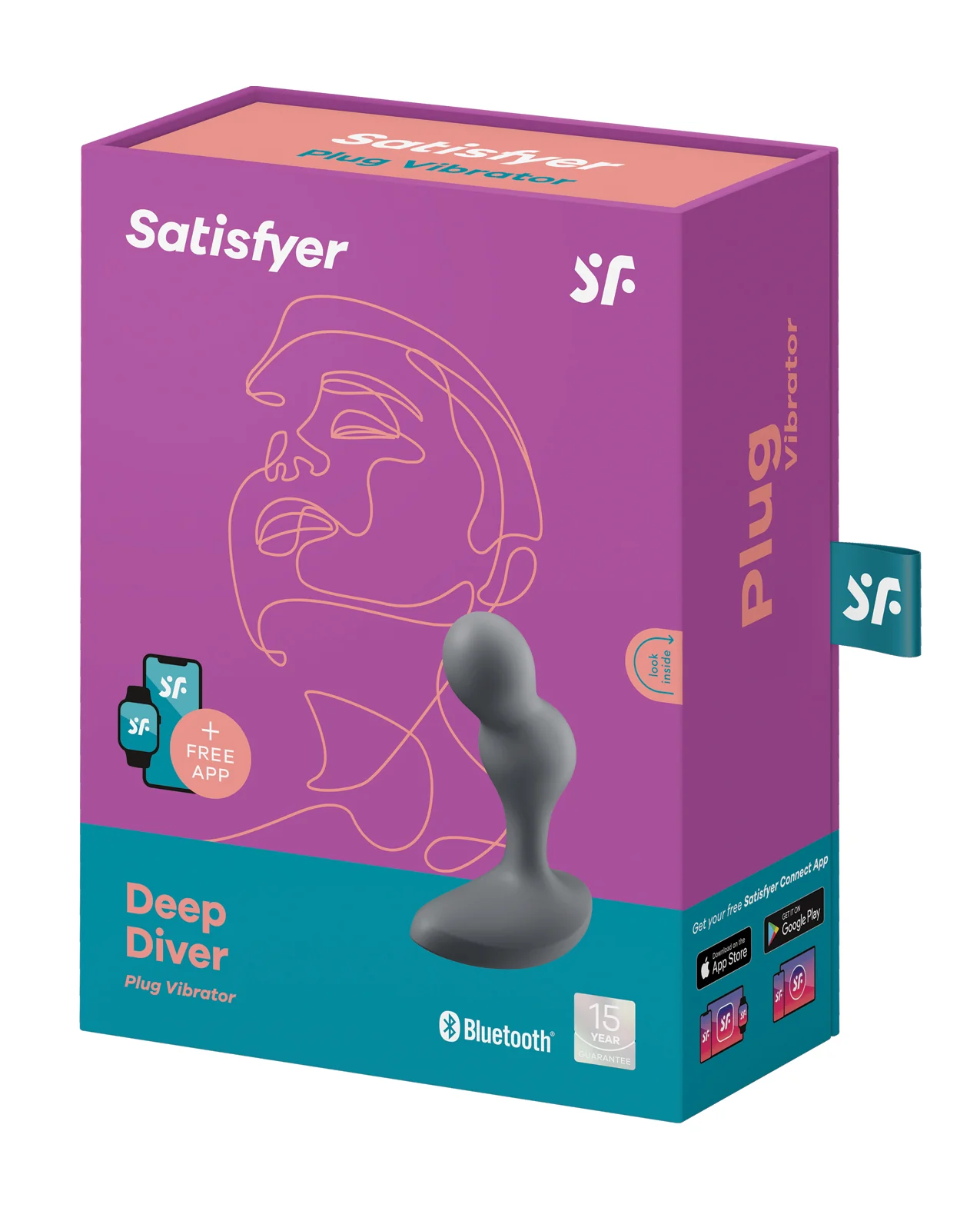 Satisfyer Deep Diver - Grey - Image 5