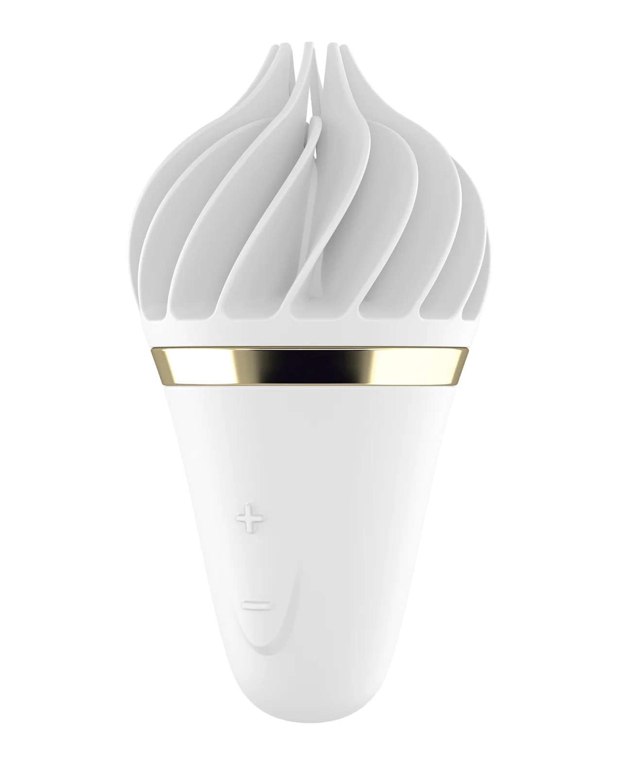 Satisfyer Sweet Treat - White/Gold - Image 2