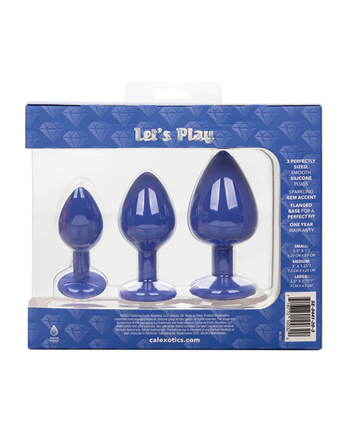 Cheeky Gems 3 Pc Plug Set - Image 2