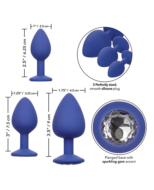Cheeky Gems 3 Pc Plug Set - Image 5