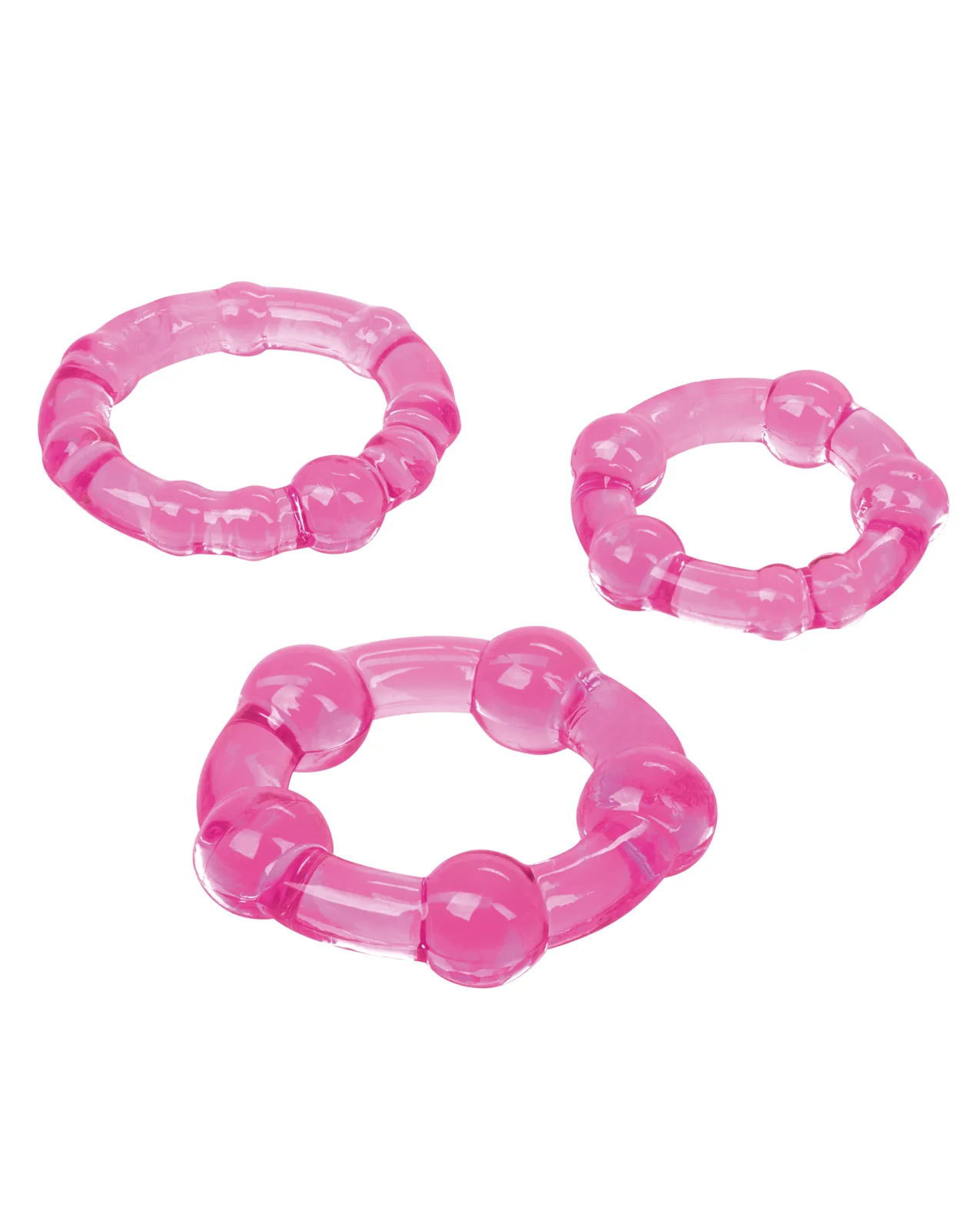 Silicone Island Rings - Pink - Image 4