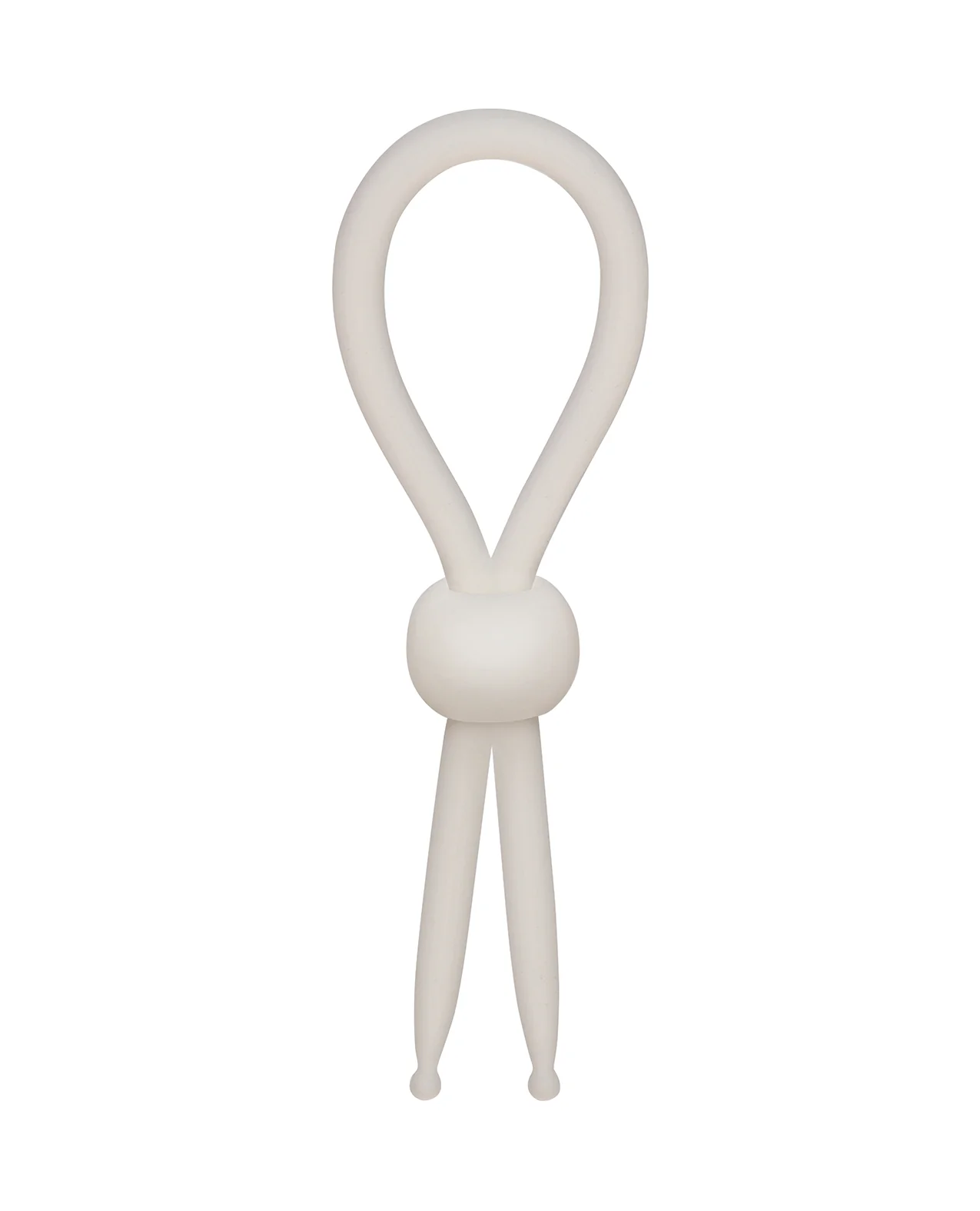 Alpha Liquid Silicone Lasso Cock Ring - Natural - Image 2