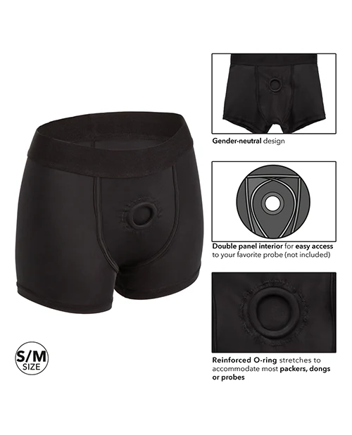 Her Royal Harness Boxer Brief - Black - Image 5