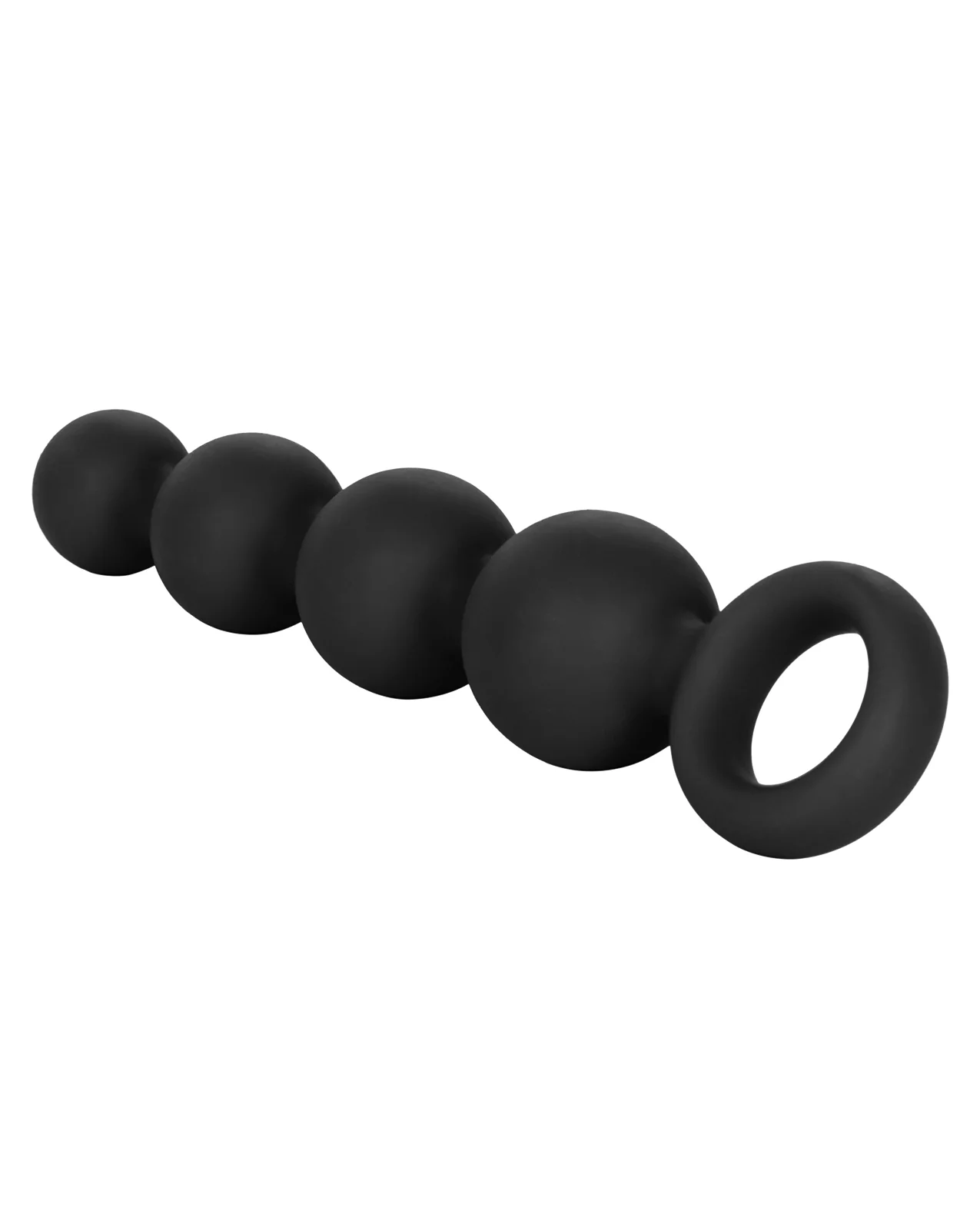 Calexotics Silicone Booty Beads - Black - Image 5