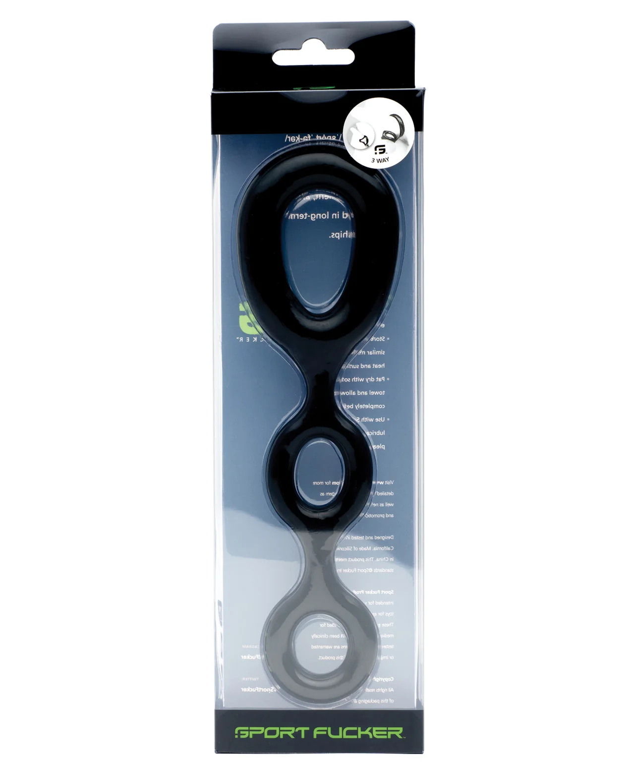 Sport Fucker 3 Way - Black - Image 2