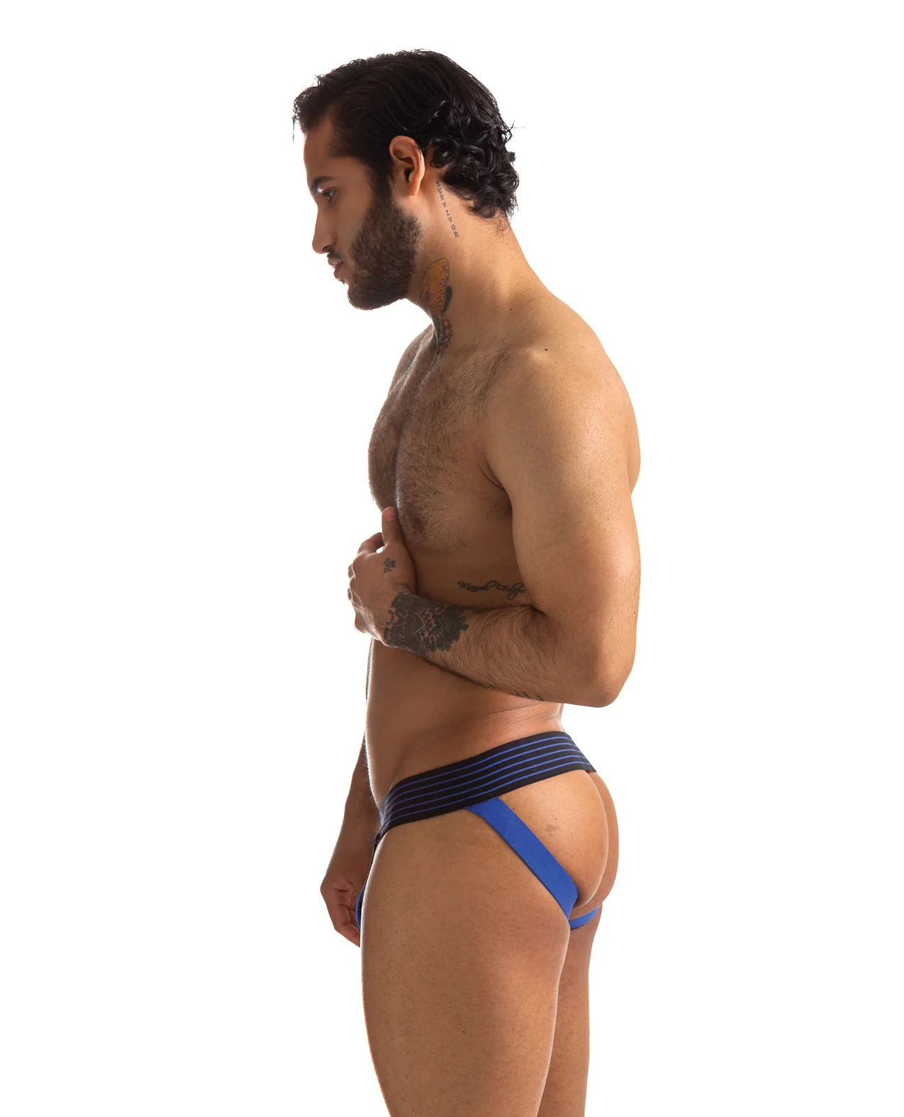 665 Rally Jockstrap - XL Blue - Image 3